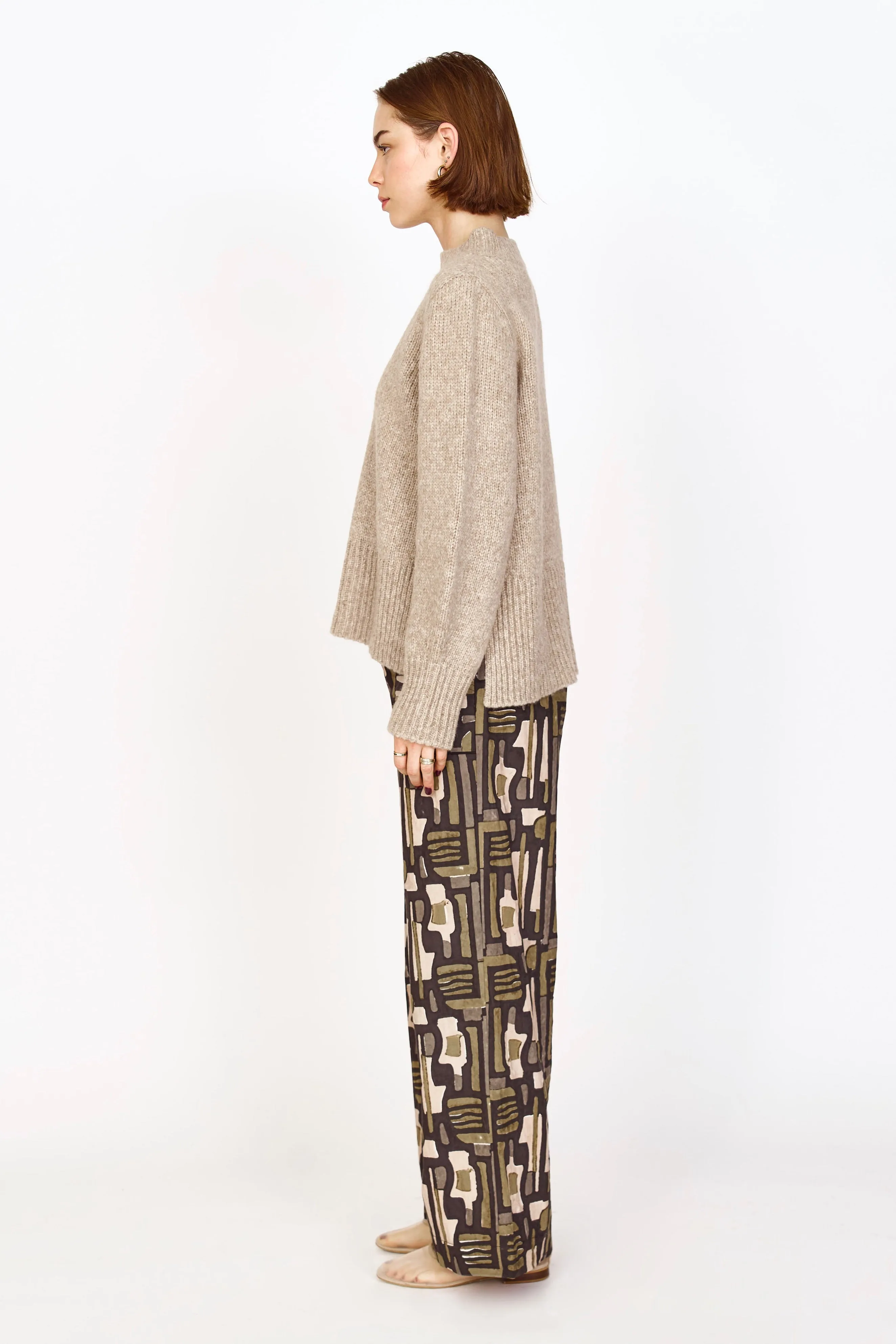 Aspen Open Side Pullover in Camel sold by Mirth product image thumbnail 5