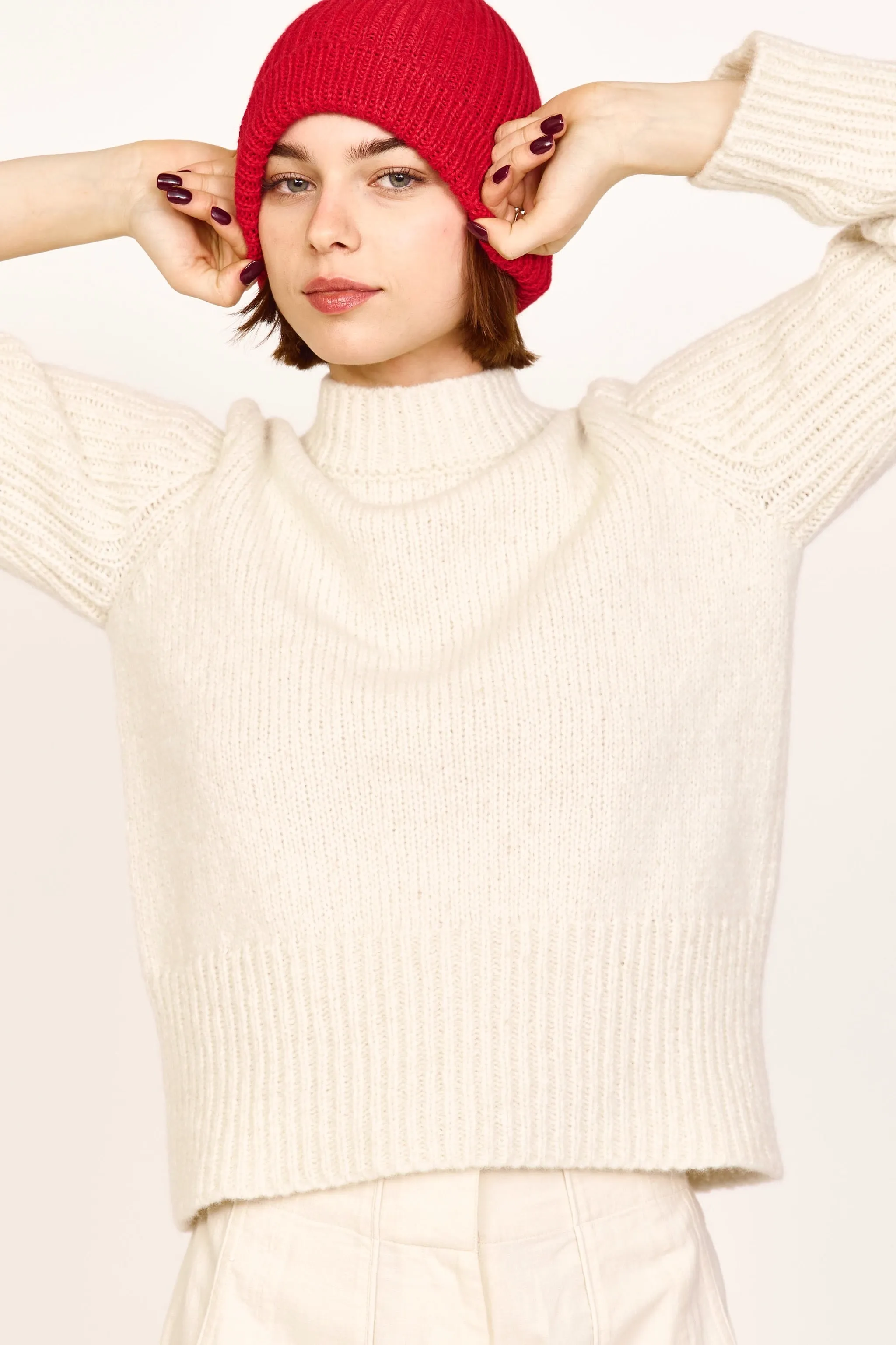 Aspen Pullover in Ivory sold by Mirth product image thumbnail 5