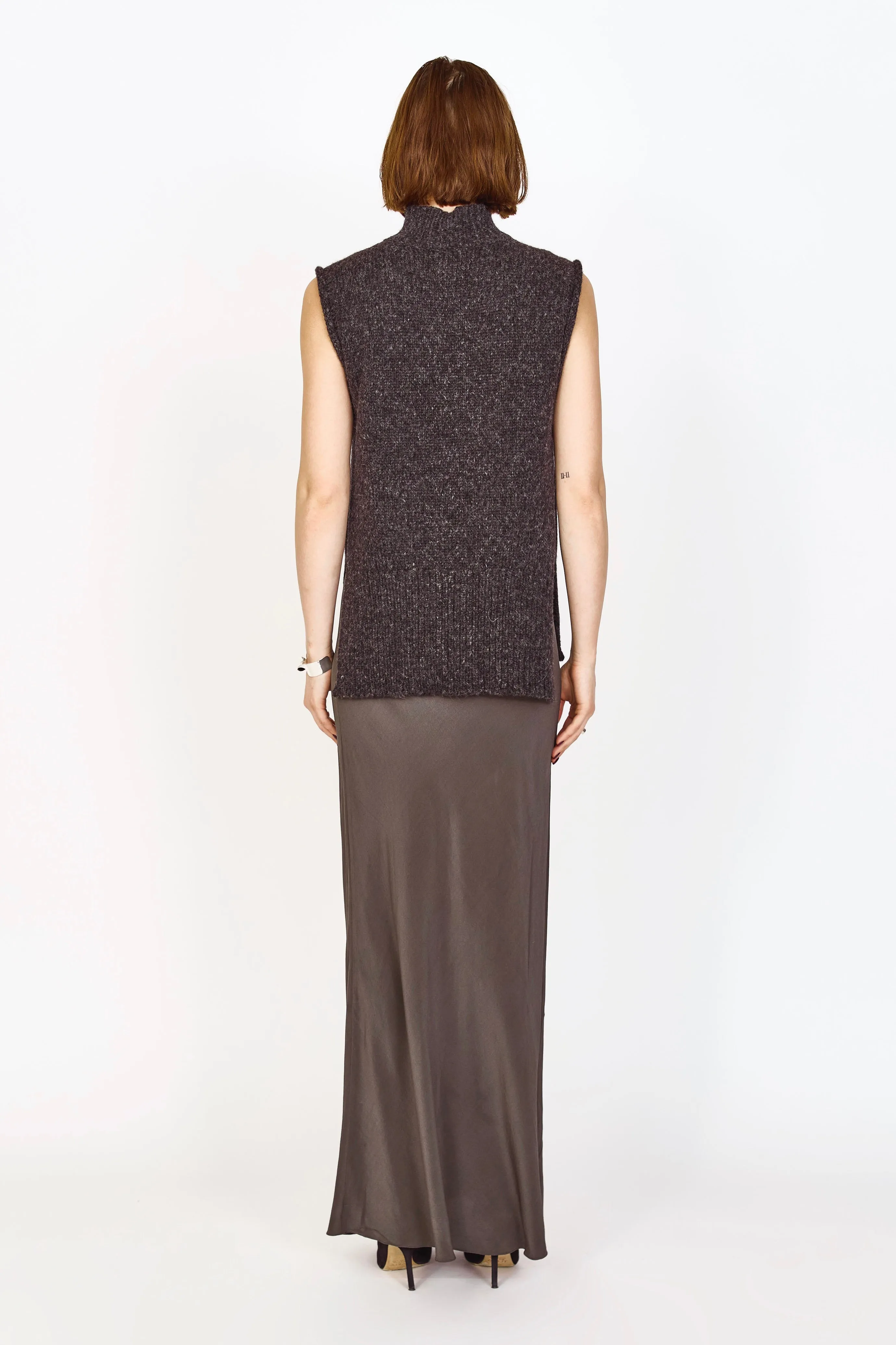 Aspen Sweater Vest in Charcoal sold by Mirth product image thumbnail 5