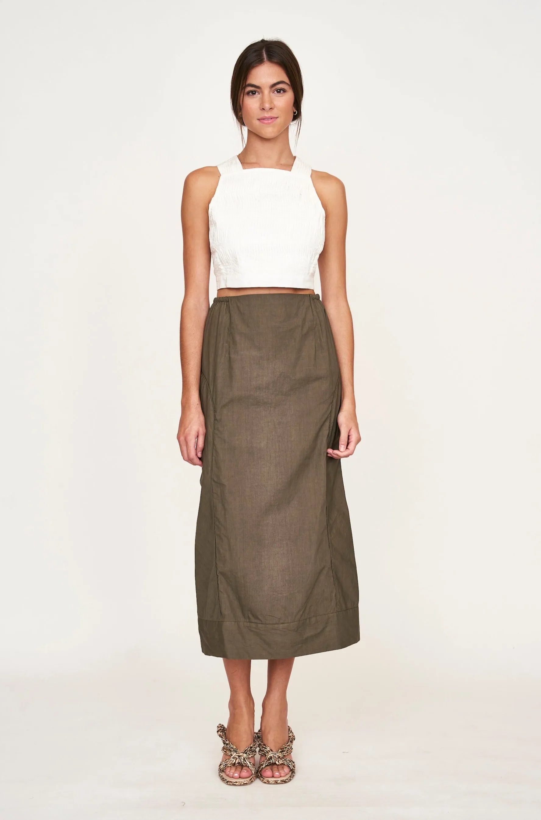 Bangkok Top in White sold by Mirth