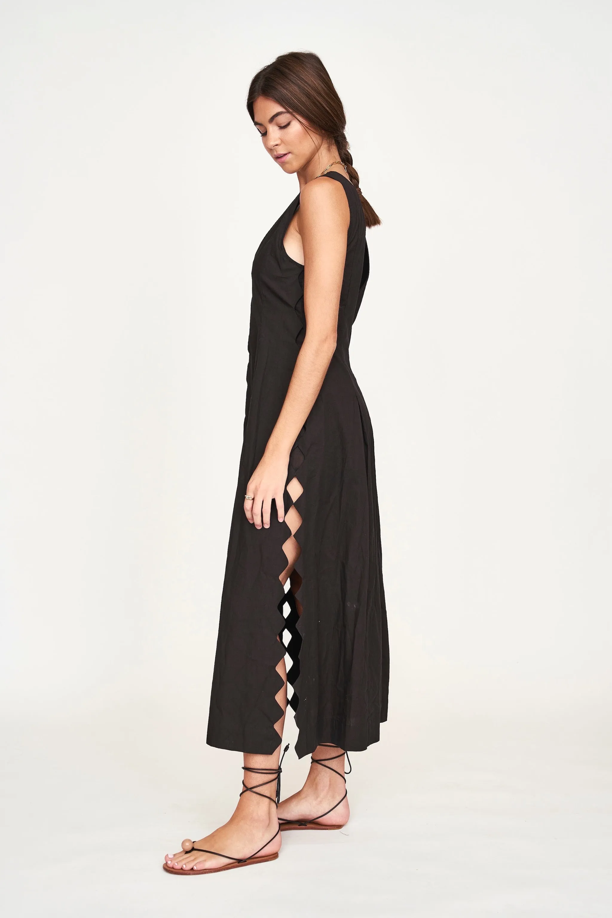 Barcelona Dress in Black sold by Mirth product image thumbnail 5