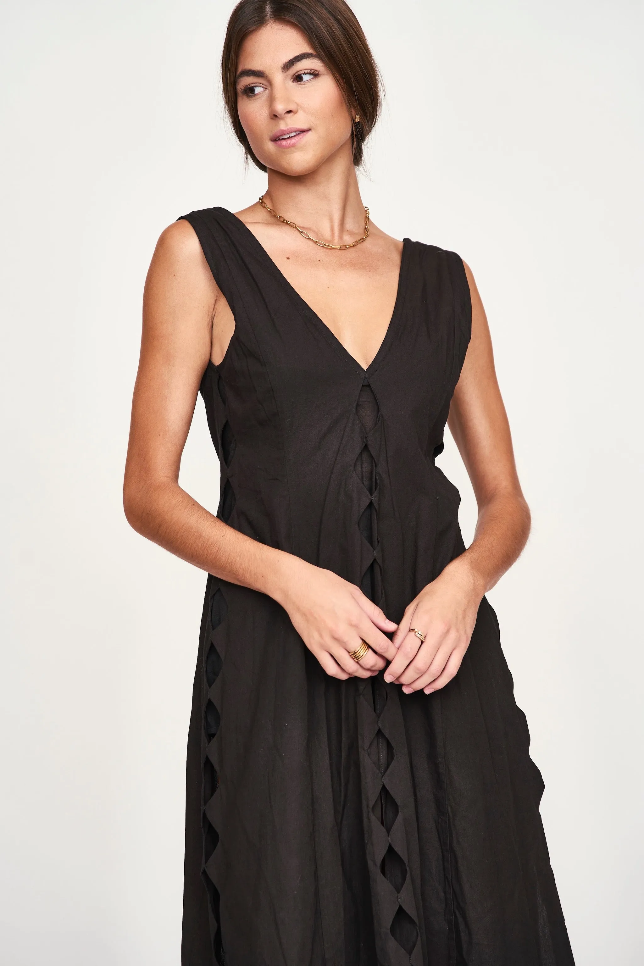 Barcelona Dress in Black sold by Mirth product image thumbnail 4