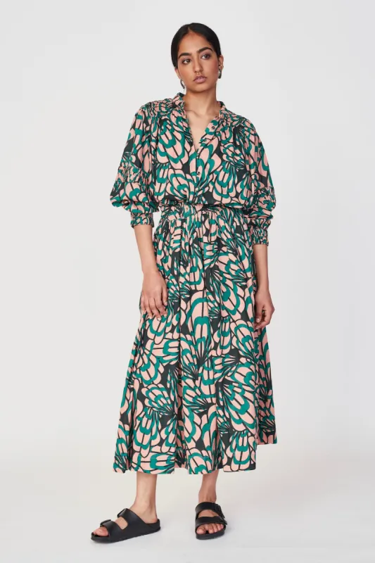 Beirut Blouse in Paradise Shell sold by Mirth