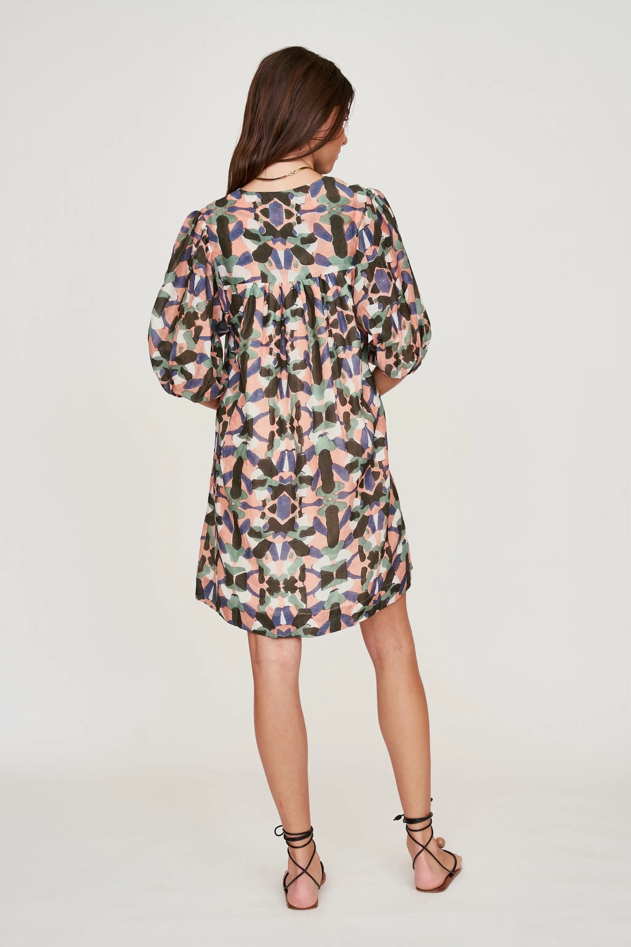 Belem Dress in Calypso in Jamboree sold by Mirth product image thumbnail 4