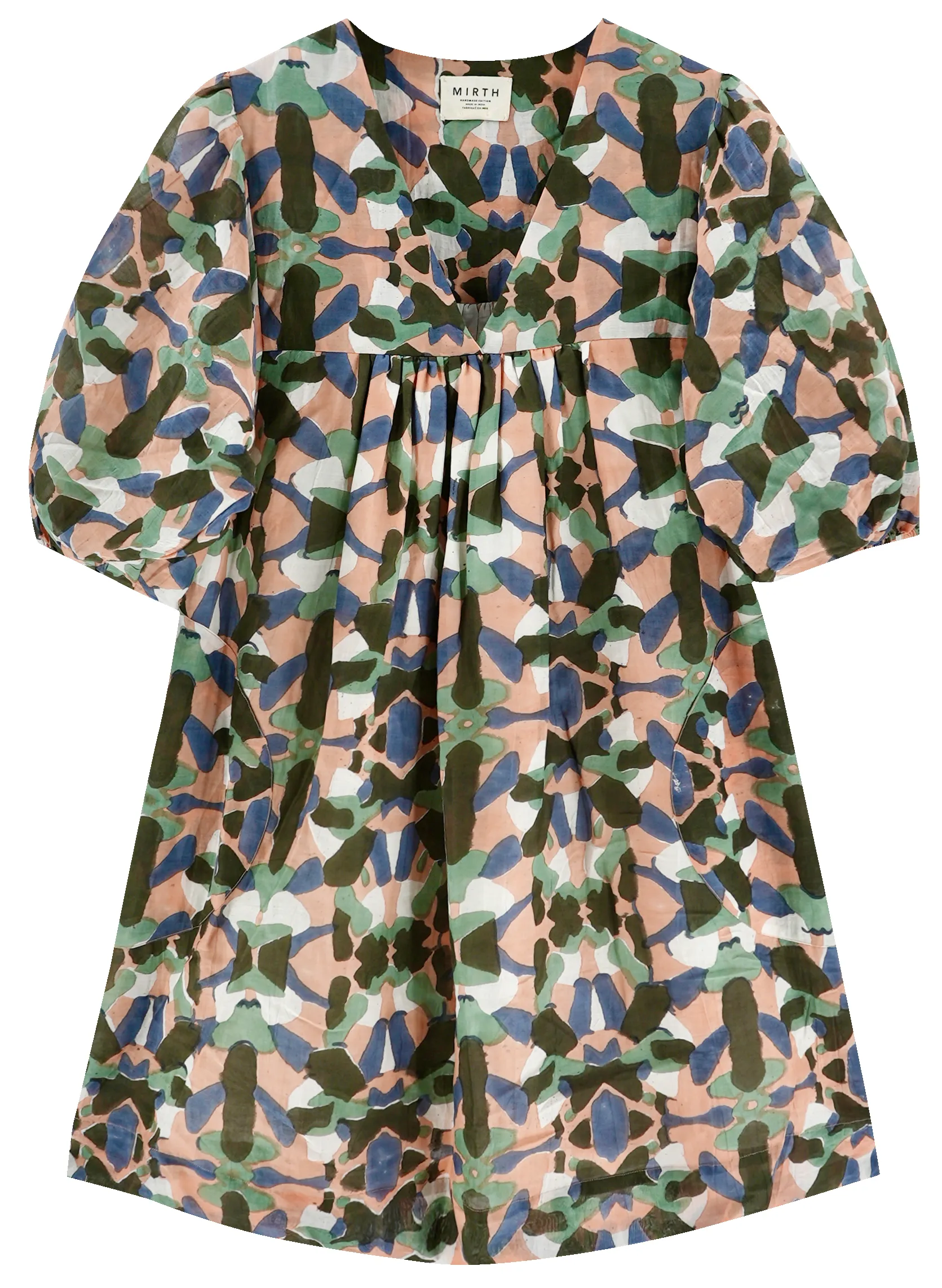 Belem Dress in Calypso in Jamboree sold by Mirth product image thumbnail 5