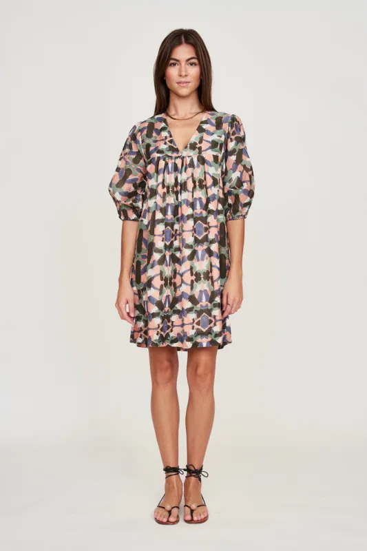 Belem Dress in Calypso in Jamboree sold by Mirth