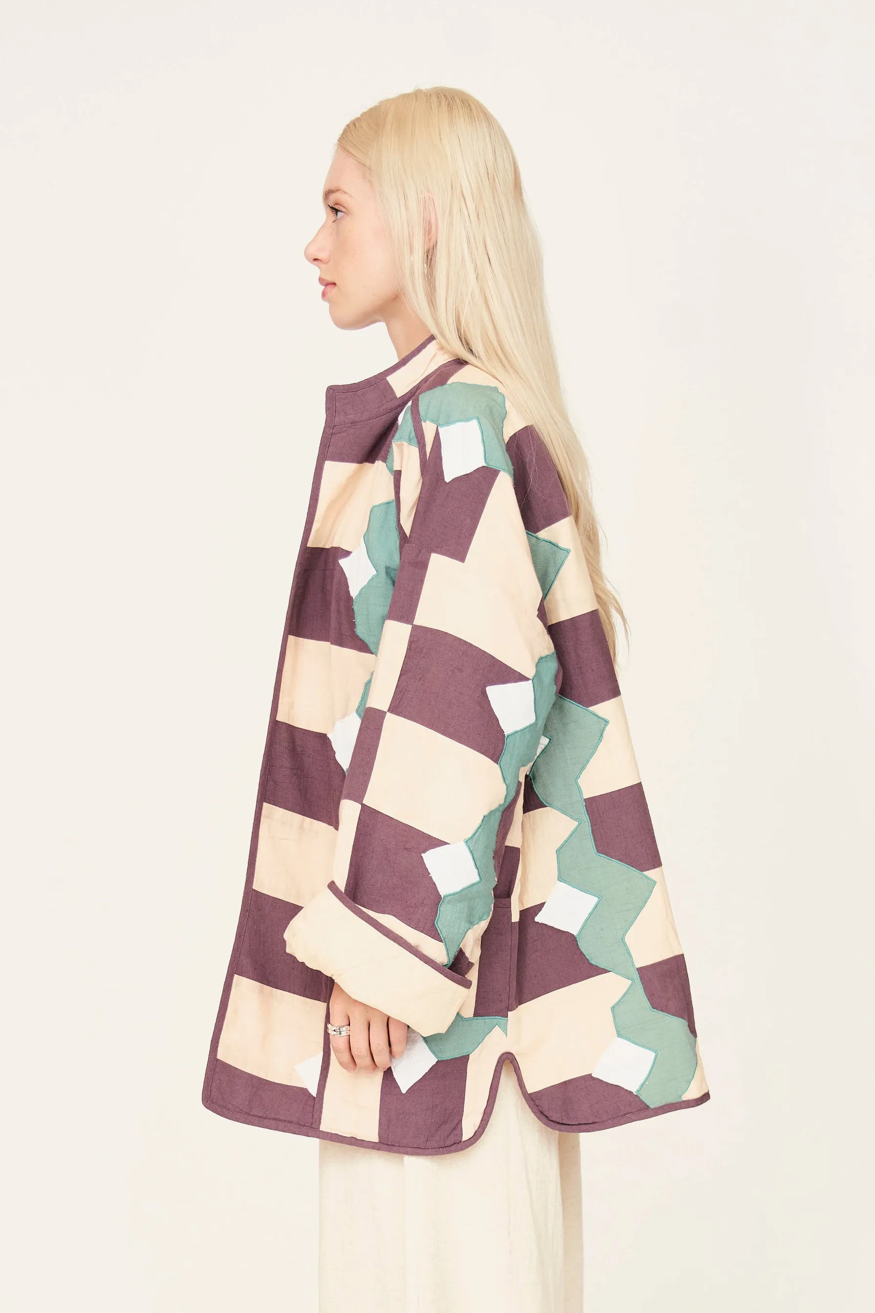 Bergen Jacket in Plum Origami sold by Mirth product image thumbnail 5