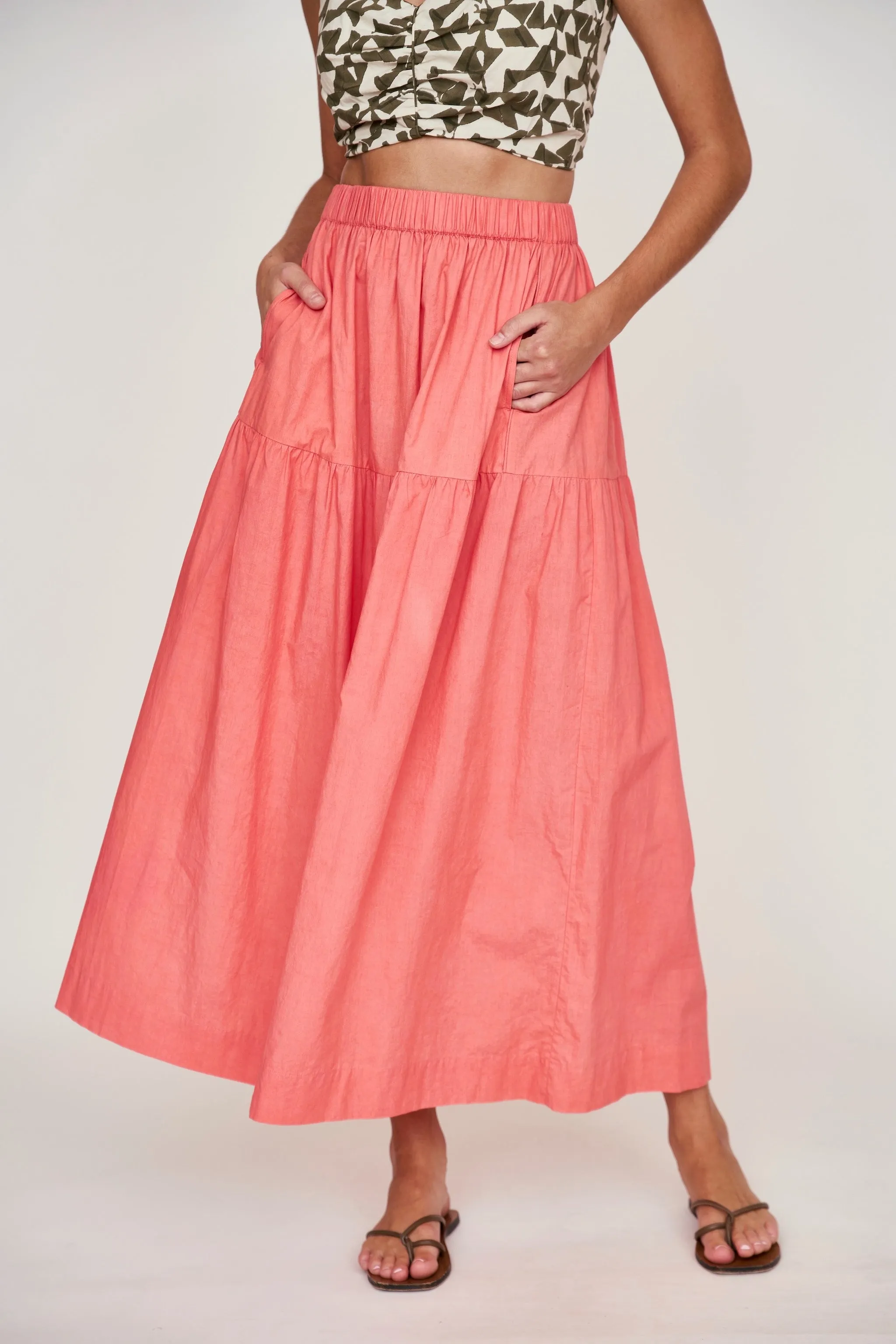 Brighton Skirt in Coral sold by Mirth product image thumbnail 3