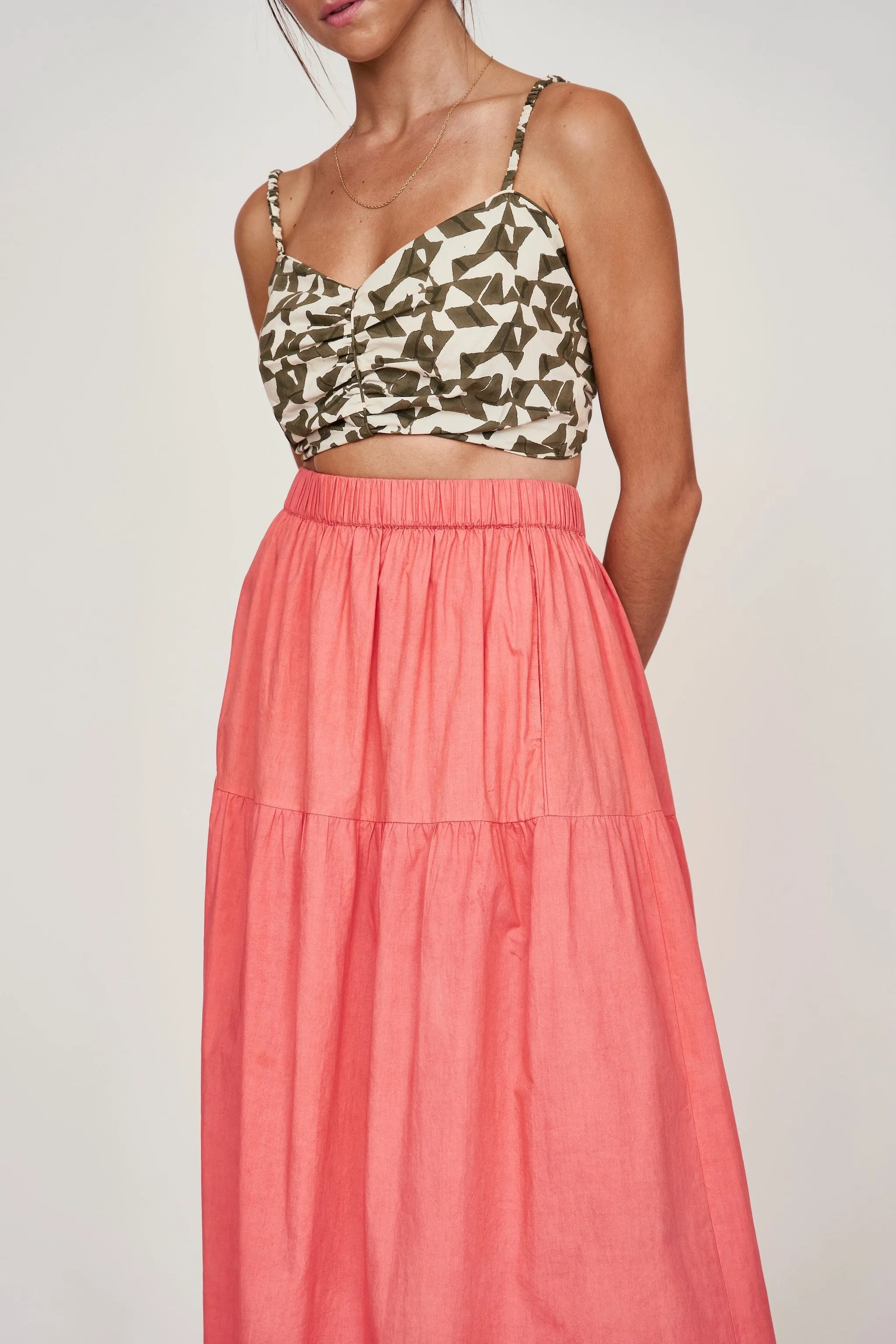 Brighton Skirt in Coral sold by Mirth product image thumbnail 2
