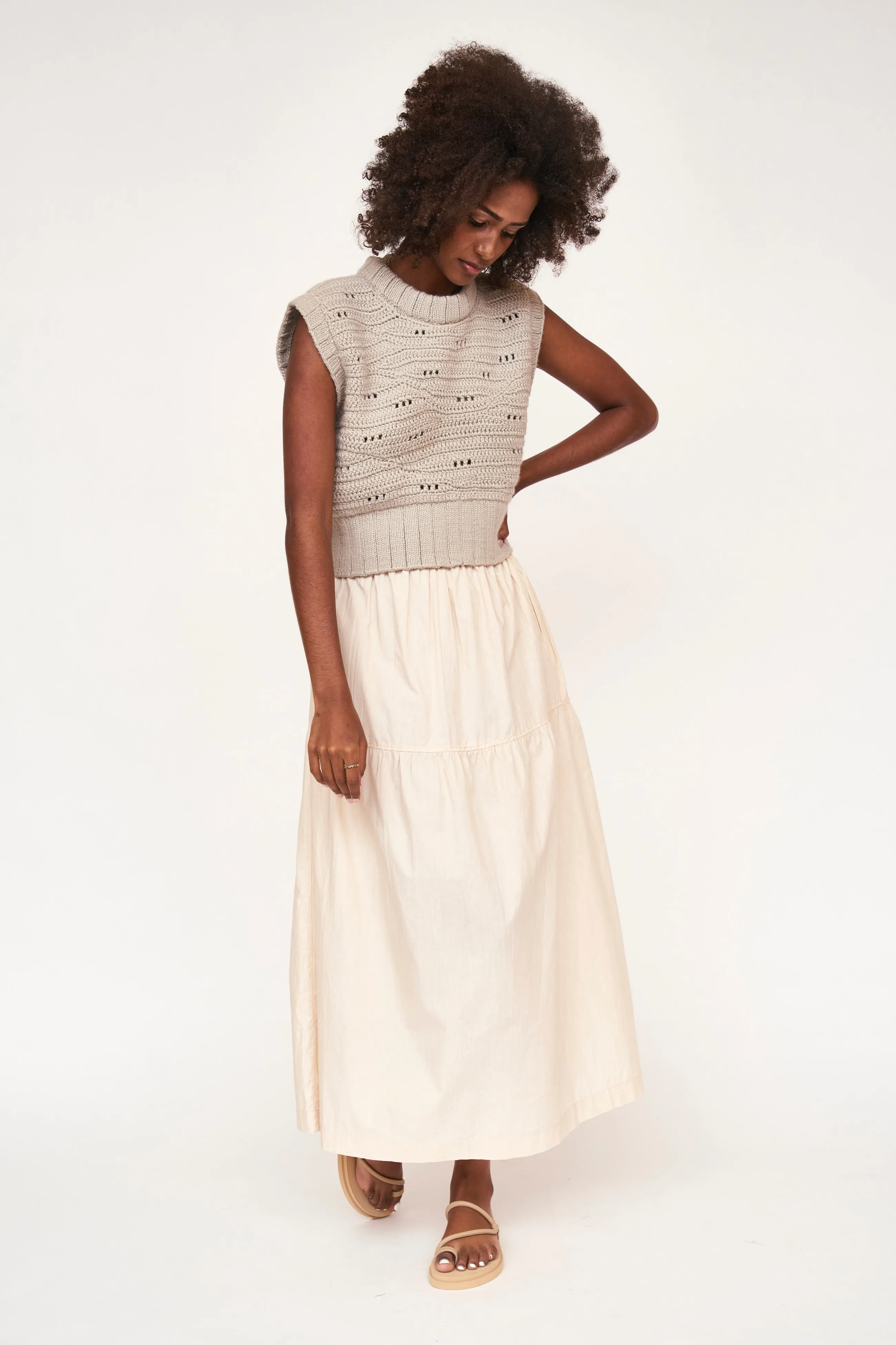 Brighton Skirt in Parchment sold by Mirth product image thumbnail 3
