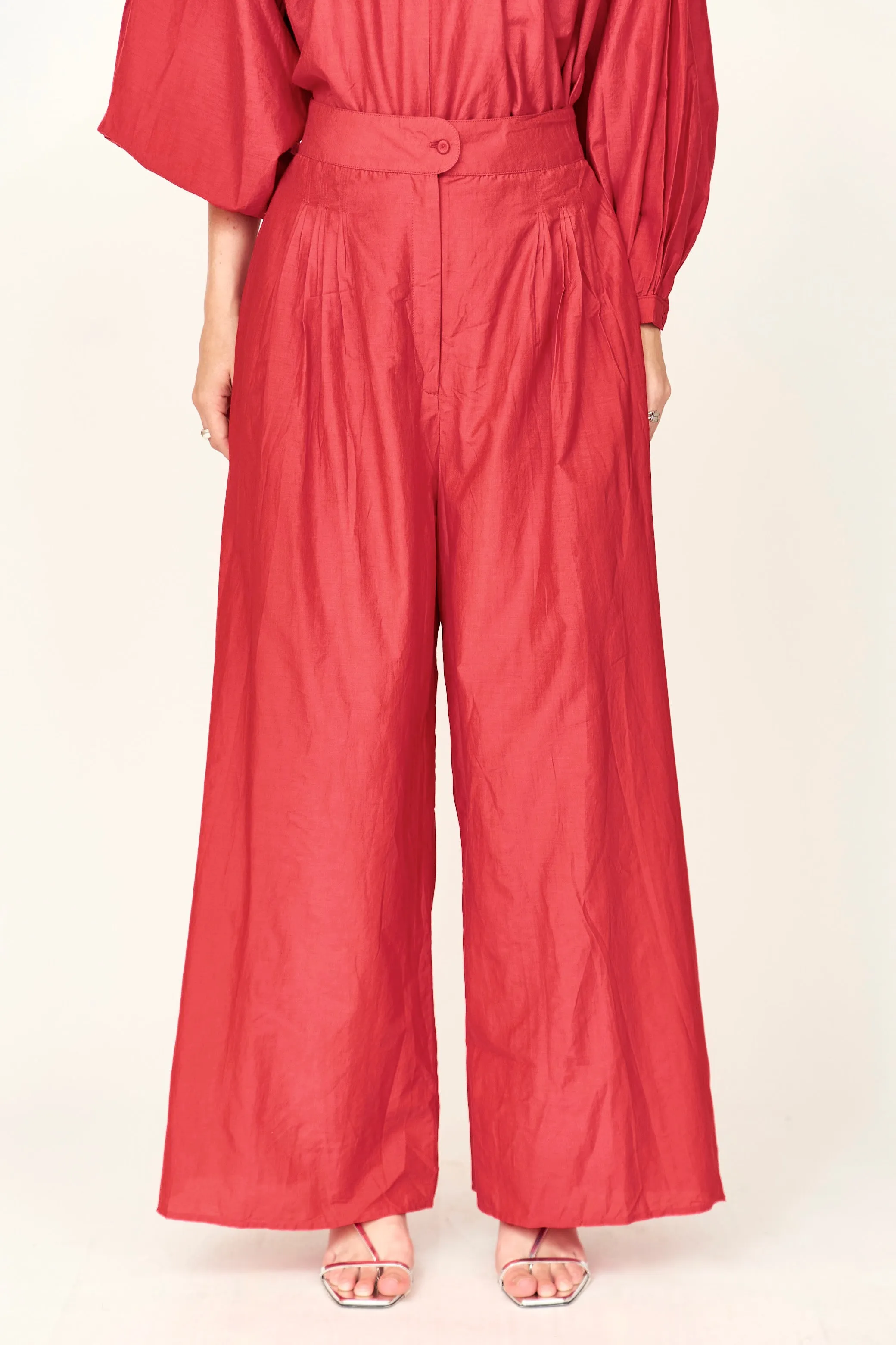 Calistoga Pant in Red sold by Mirth product image thumbnail 2