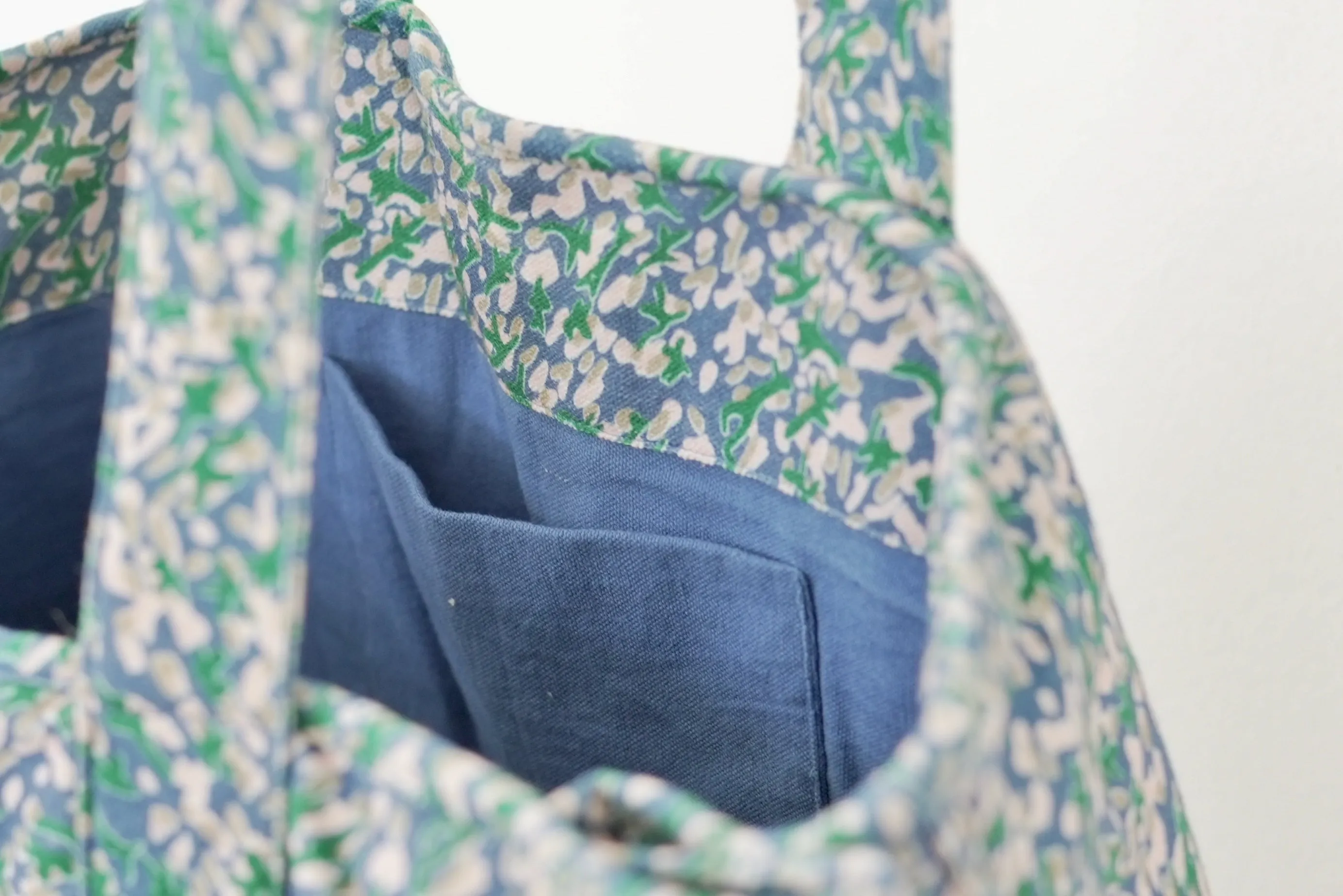 Canvas City Tote in Blueberry sold by Mirth product image thumbnail 5