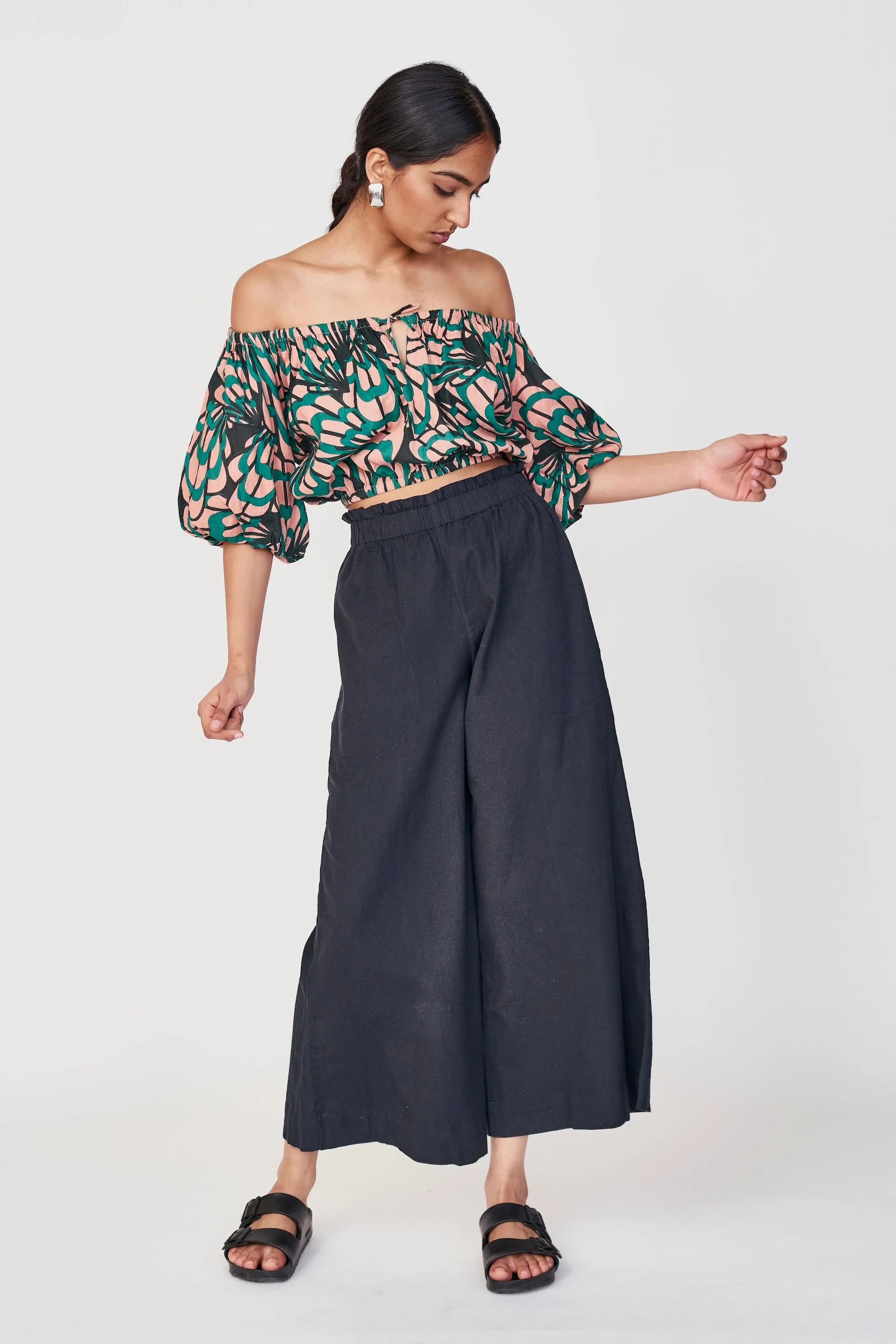 Capri Bubble Top in Paradise Shell sold by Mirth product image thumbnail 4