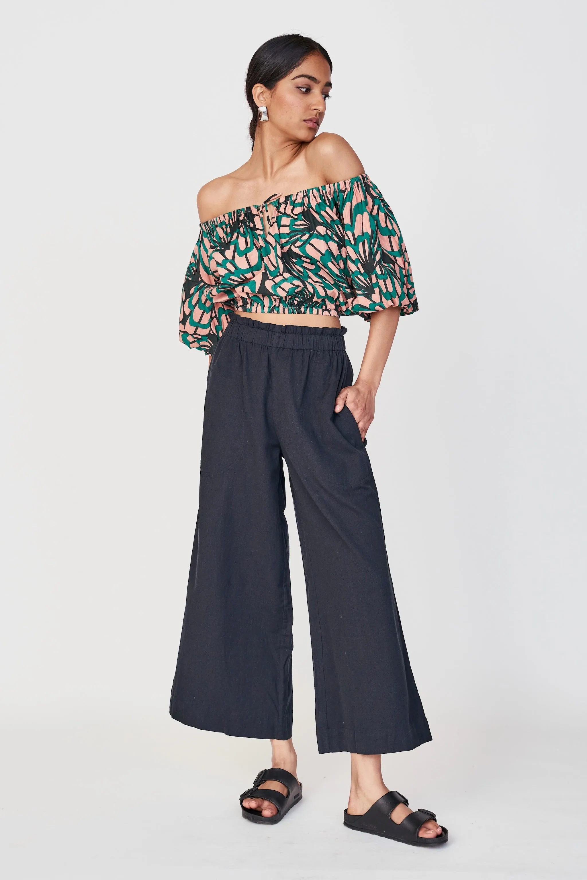 Capri Bubble Top in Paradise Shell sold by Mirth product image thumbnail 3