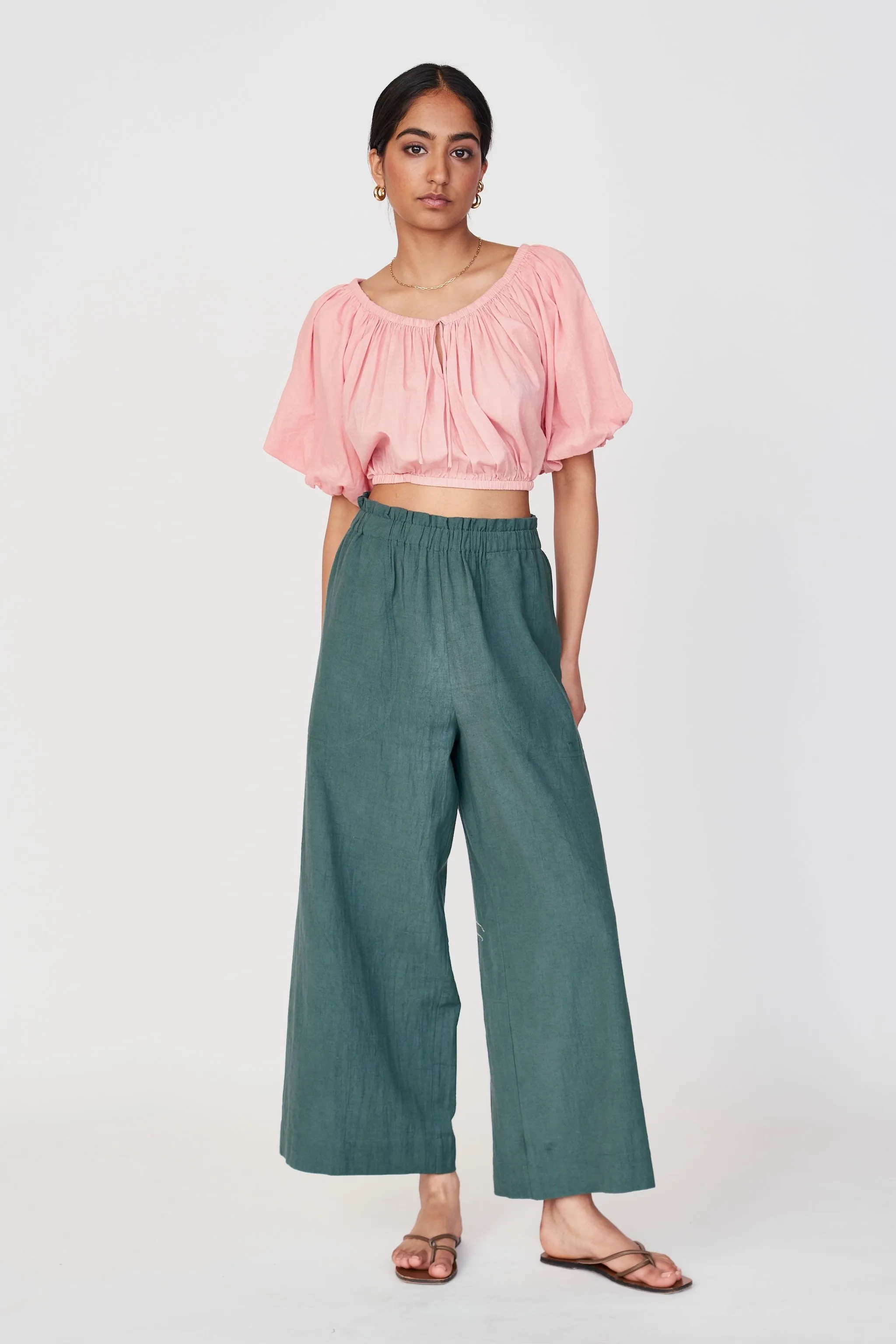 Capri Bubble Top in Pink sold by Mirth product image thumbnail 3