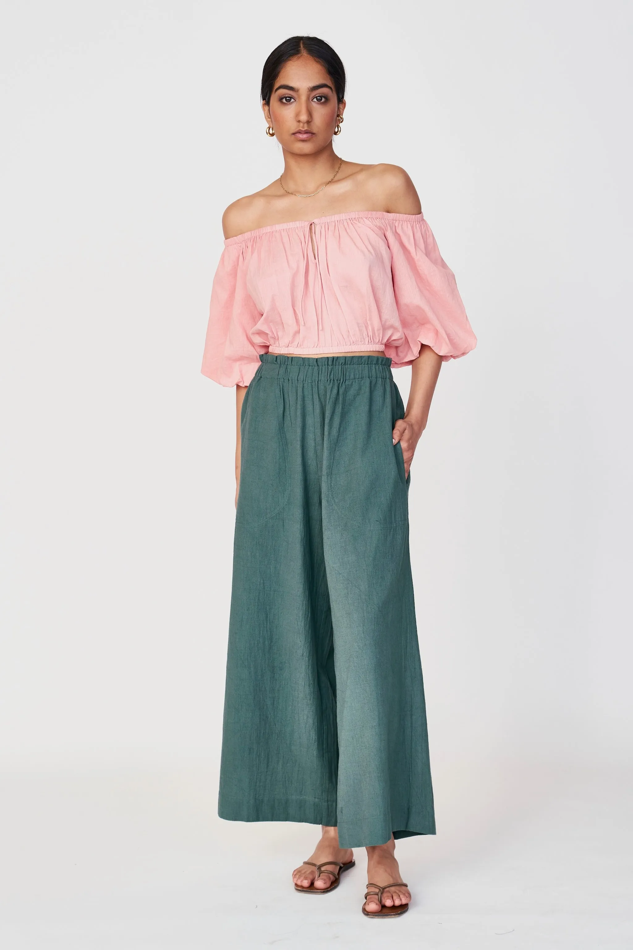 Capri Bubble Top in Pink sold by Mirth