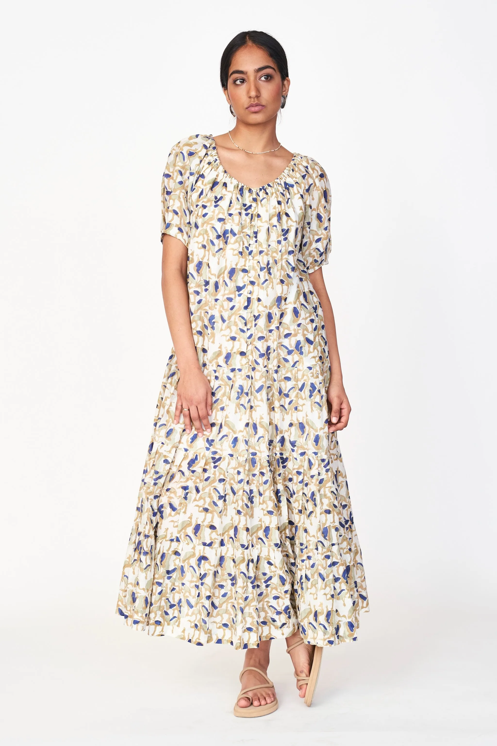 Capri Dress in Songbird sold by Mirth product image thumbnail 3
