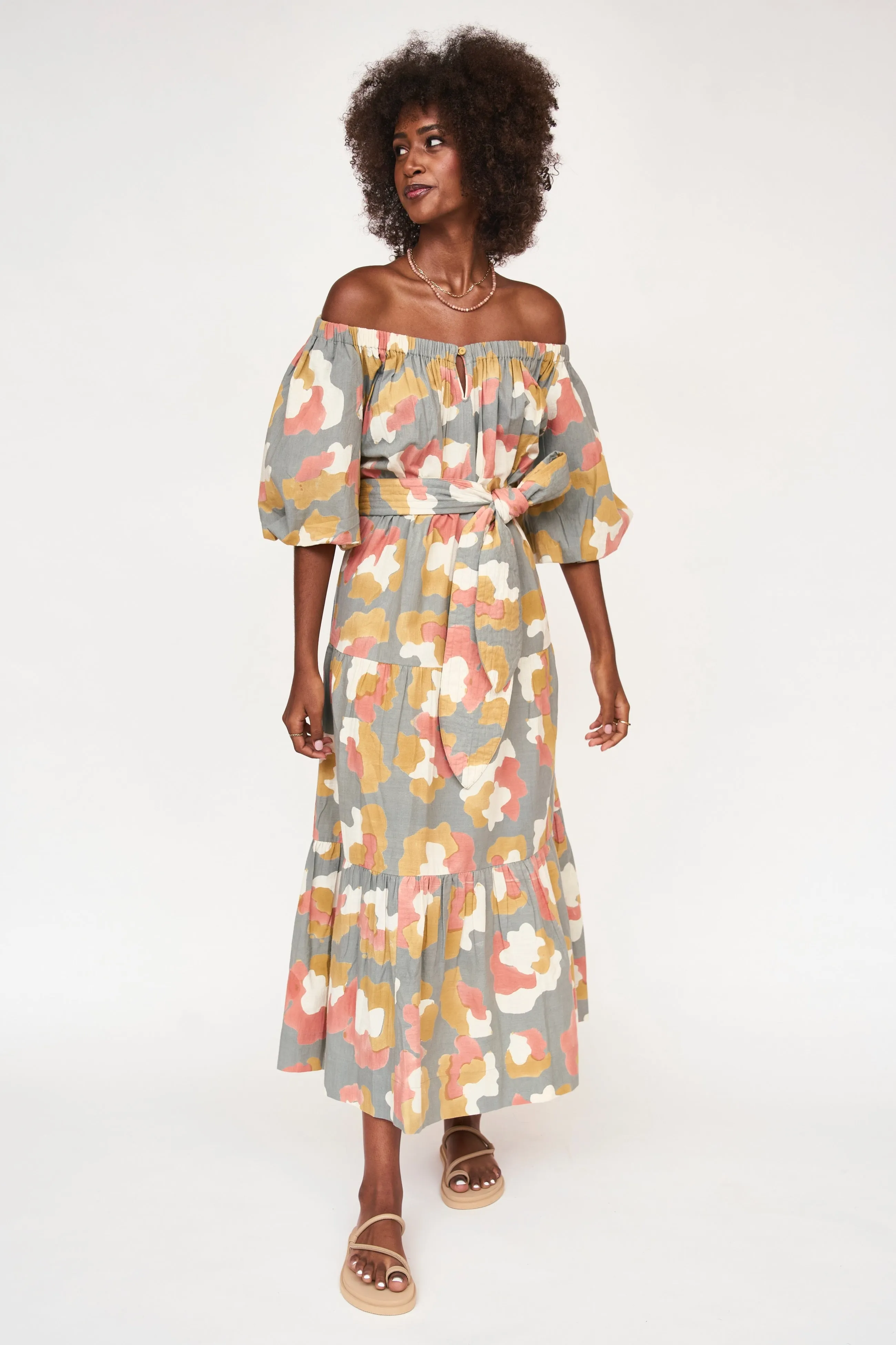 Capri Dress in Waterlily sold by Mirth product image thumbnail 3