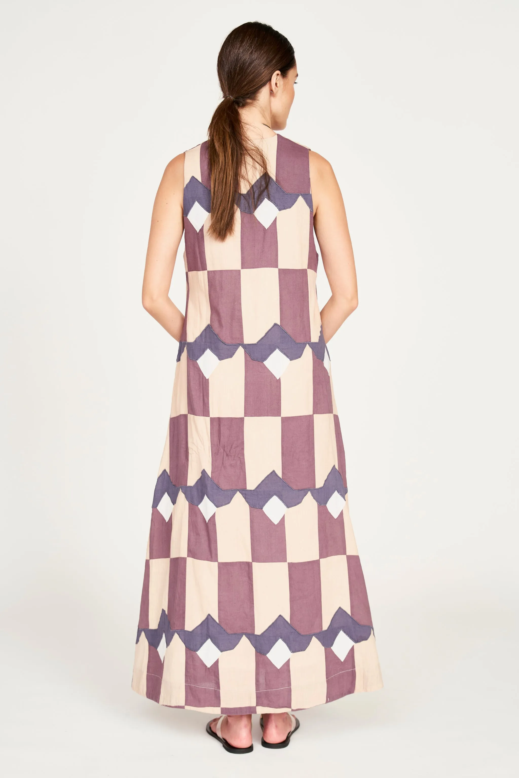 Cassis Dress in Plum Origami sold by Mirth product image thumbnail 4