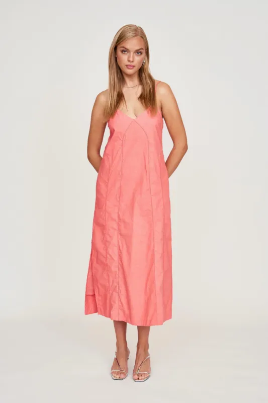 FINAL FEW / Como Dress in Coral - FINAL SALE sold by Mirth