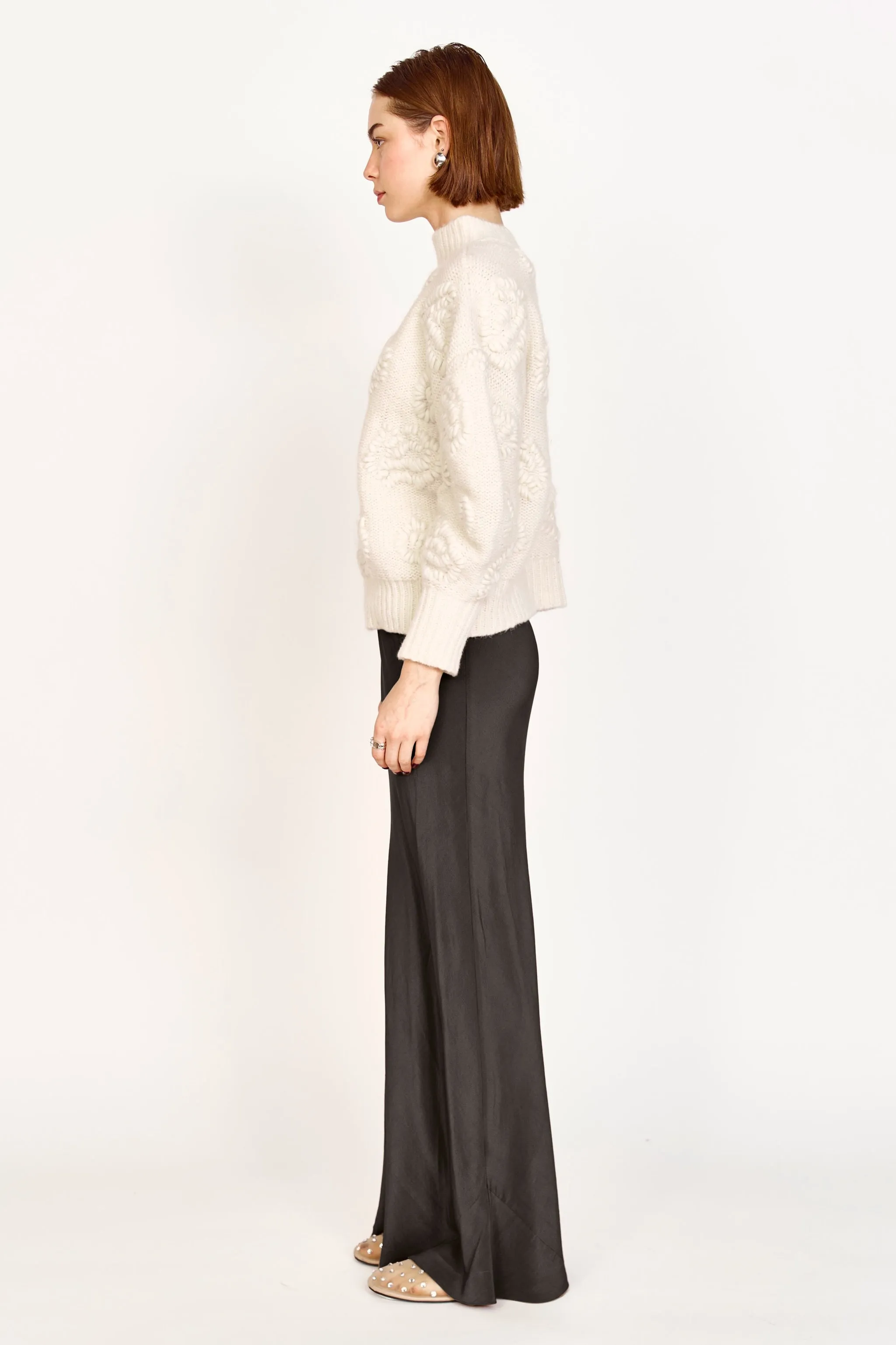 Cusco Waterlily Pullover in Ivory sold by Mirth product image thumbnail 5