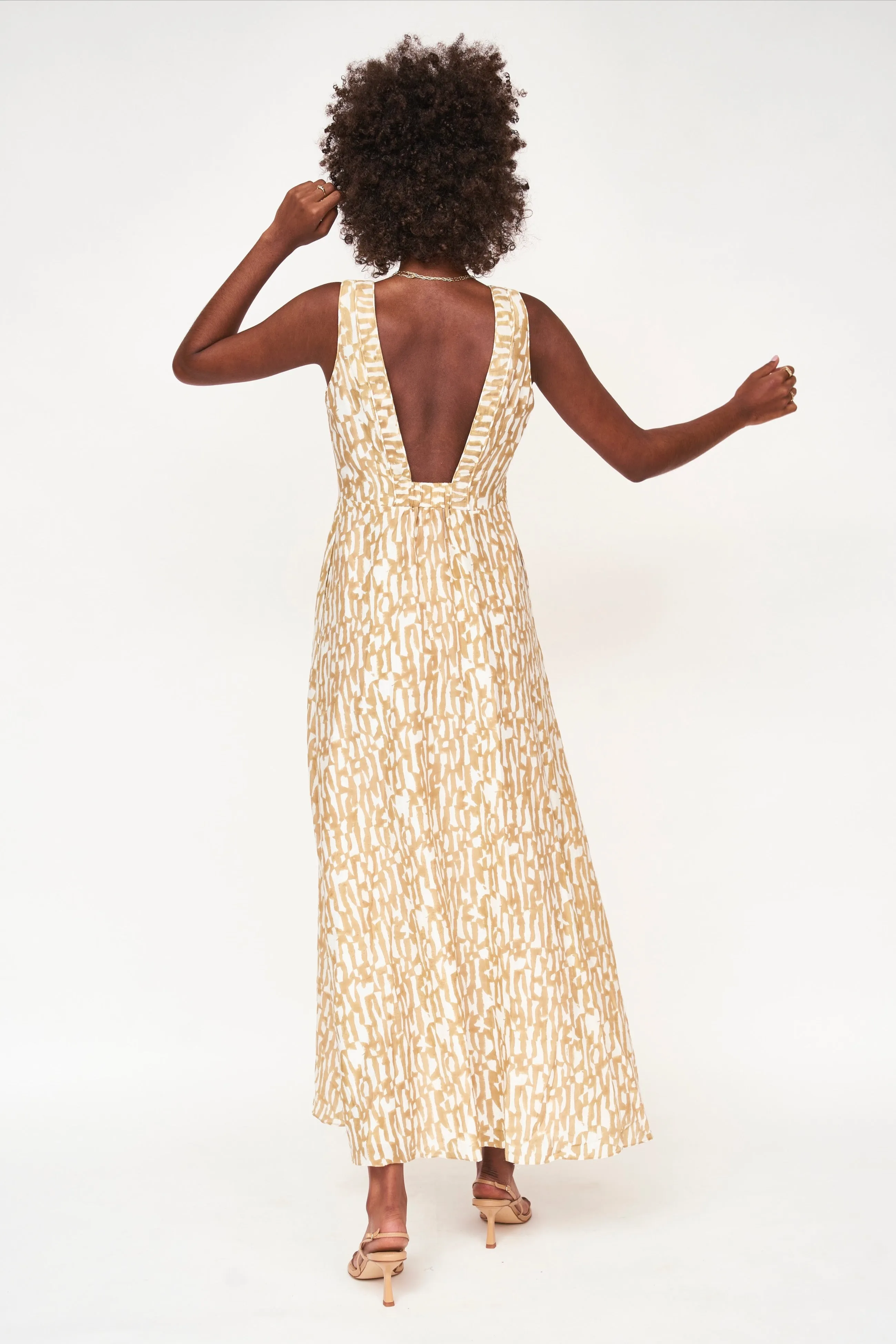 Cyprus Dress in Driftwood sold by Mirth product image thumbnail 3