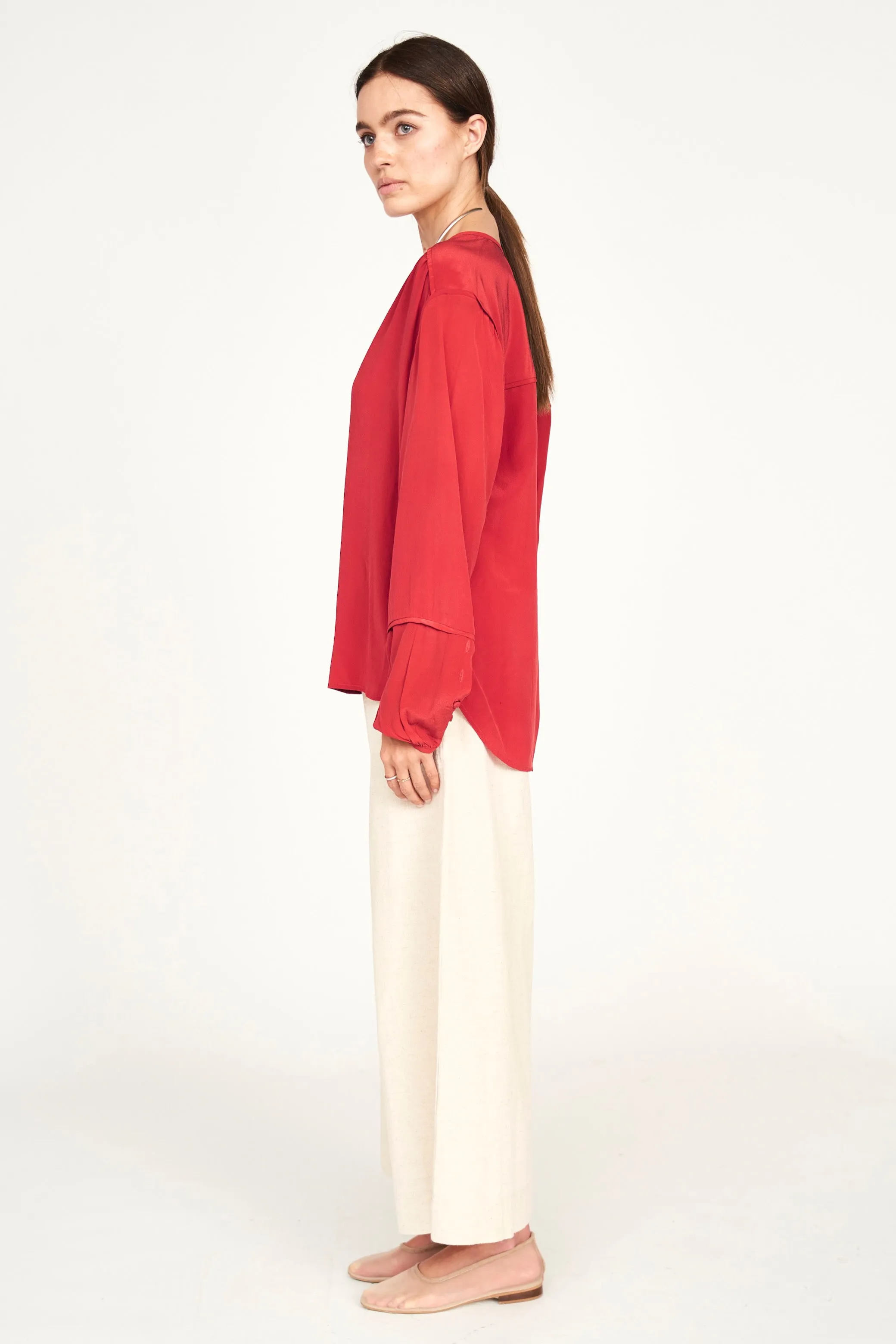 Dakota Blouse in Red sold by Mirth product image thumbnail 5