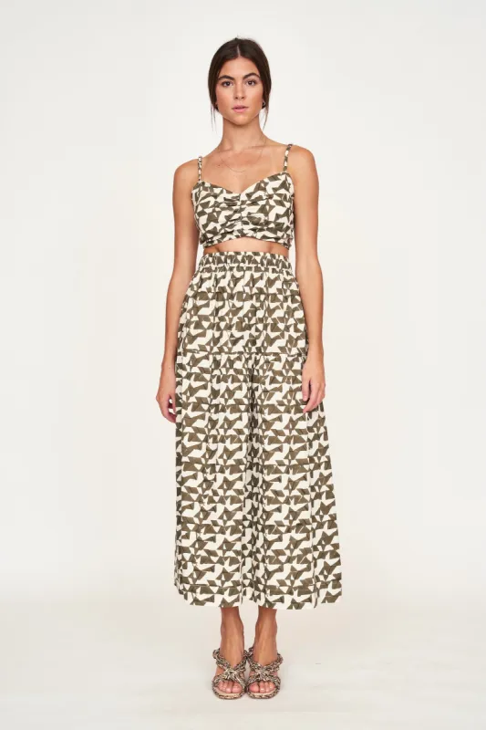 Deia Top in Seaglass in Branch sold by Mirth