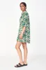 Faro Dress in Moss Shell sold by Mirth