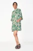 Faro Dress in Moss Shell sold by Mirth
