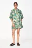 Faro Dress in Moss Shell sold by Mirth