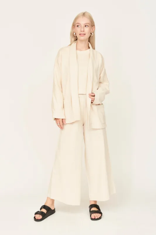 Fuji Cardigan in Dove sold by Mirth