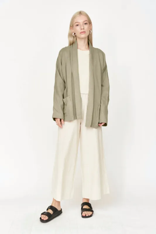 Fuji Cardigan in Sagebrush sold by Mirth