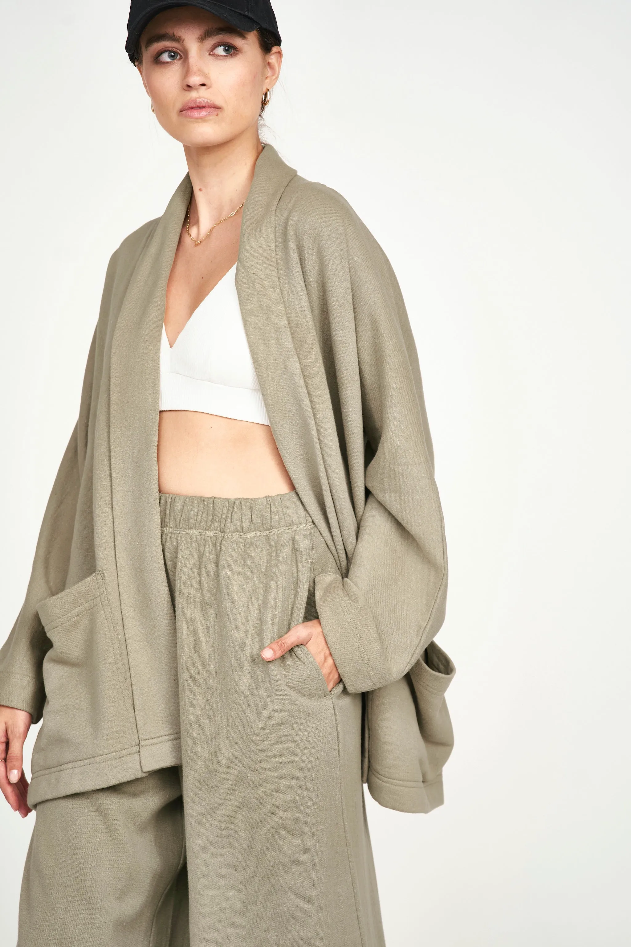 Fuji Cardigan in Sagebrush sold by Mirth product image thumbnail 3