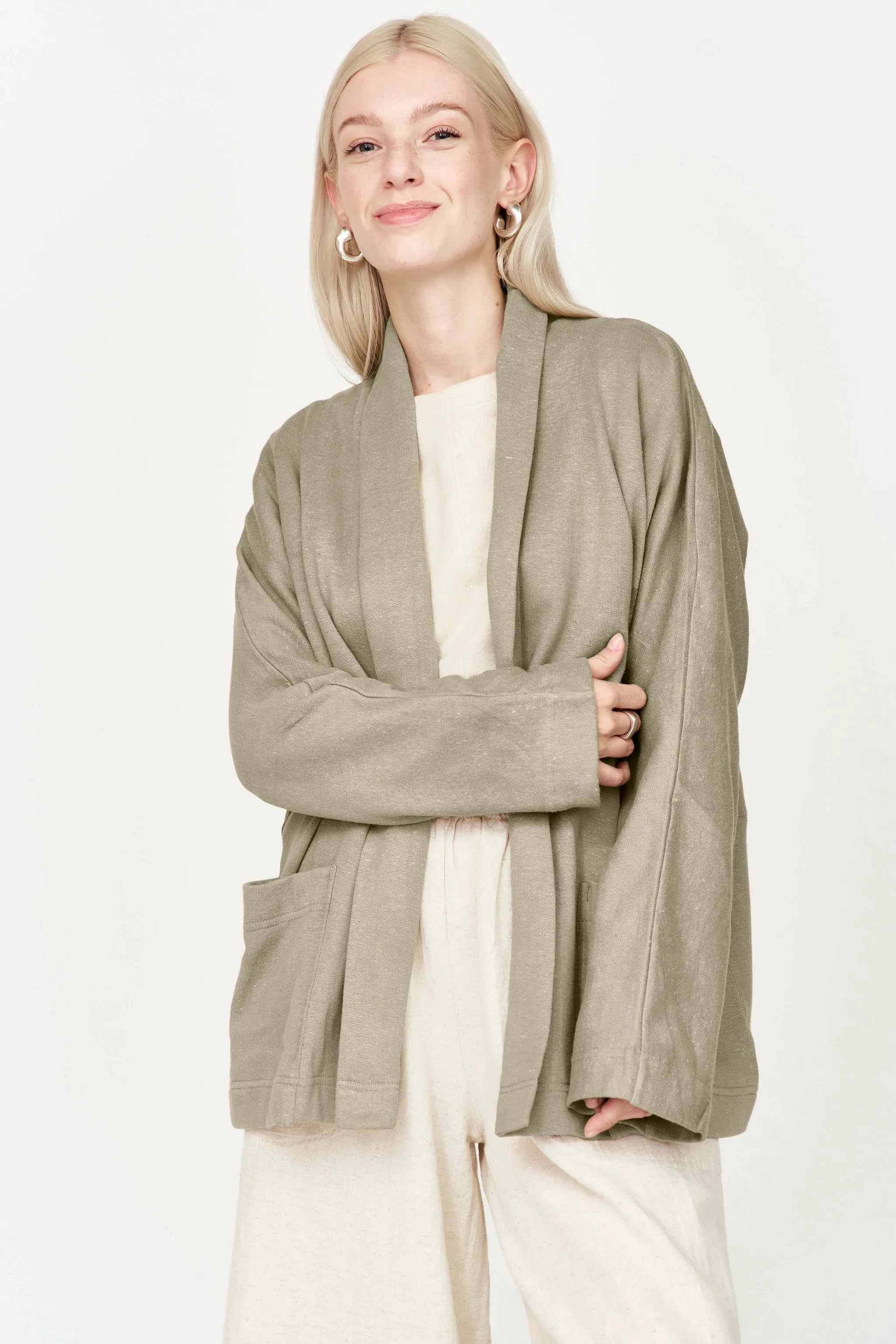 Fuji Cardigan in Sagebrush sold by Mirth product image thumbnail 4