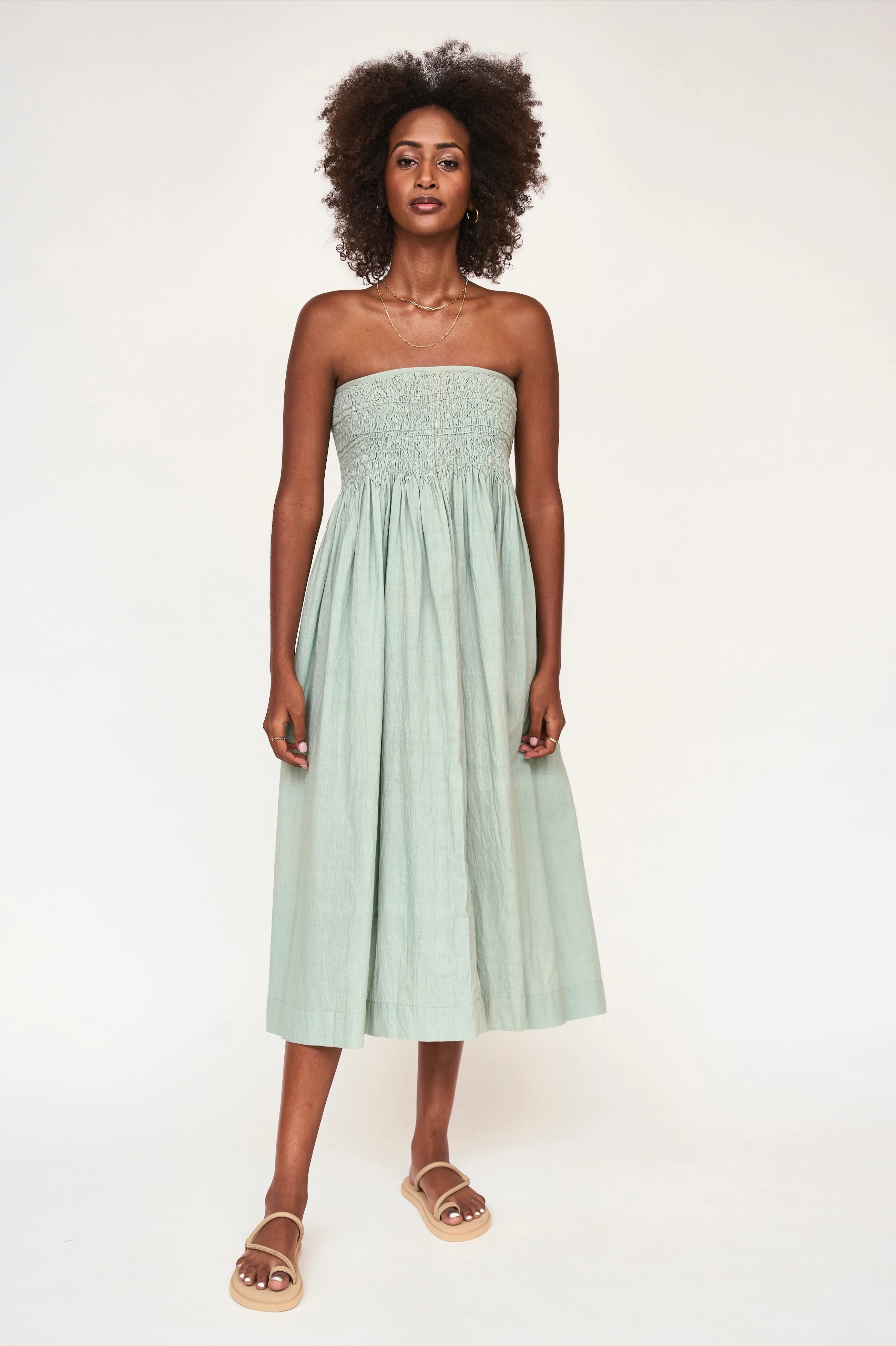 Georgia Dress in Frost sold by Mirth product image thumbnail 2