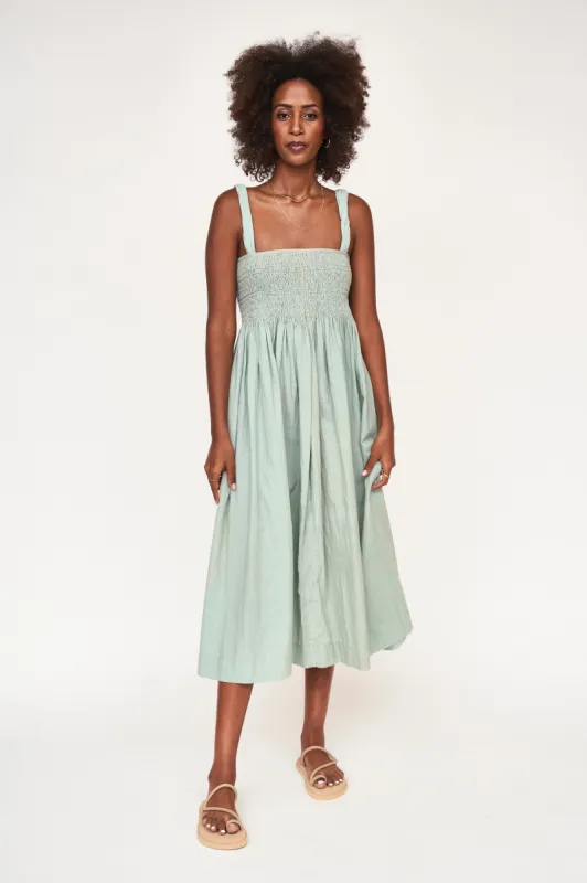 Georgia Dress in Frost sold by Mirth