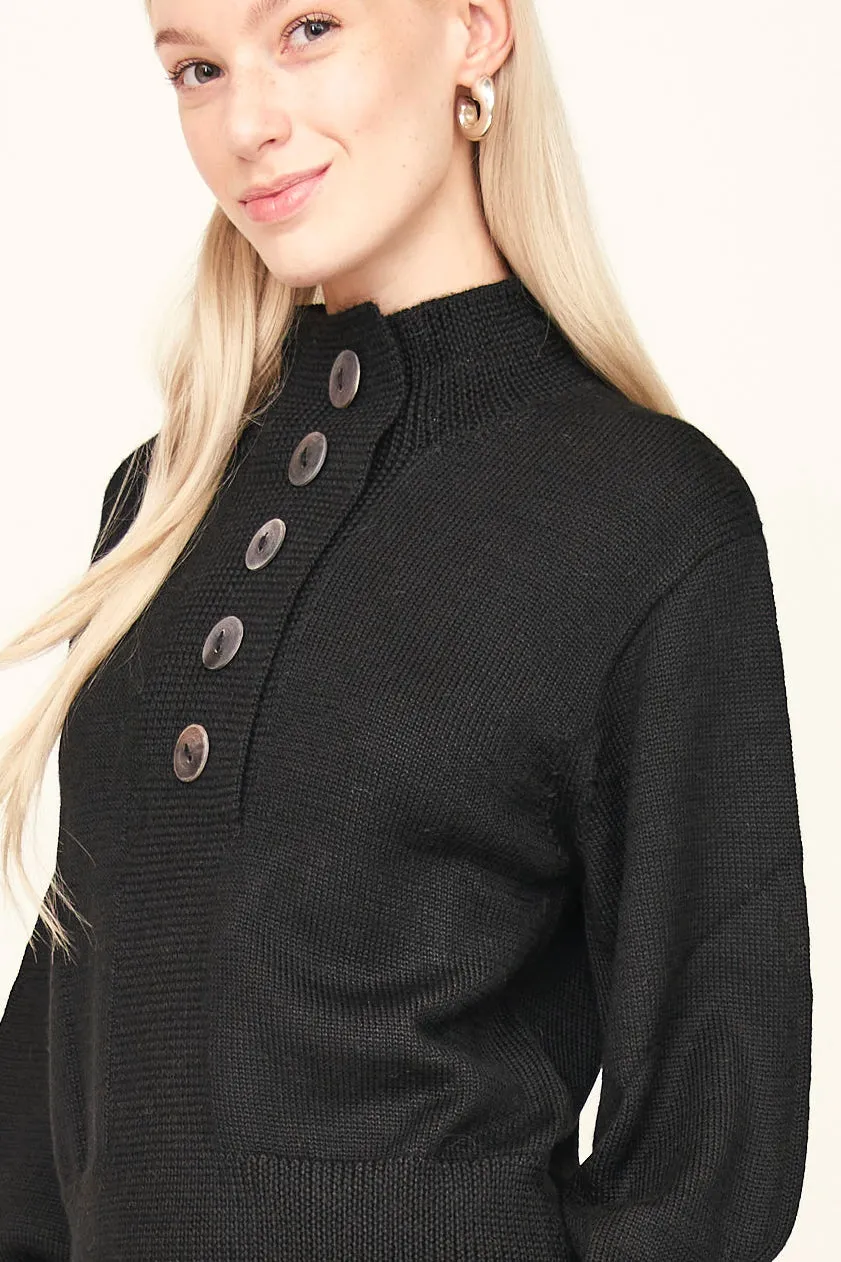 Ghent Sweater in Black sold by Mirth product image thumbnail 4