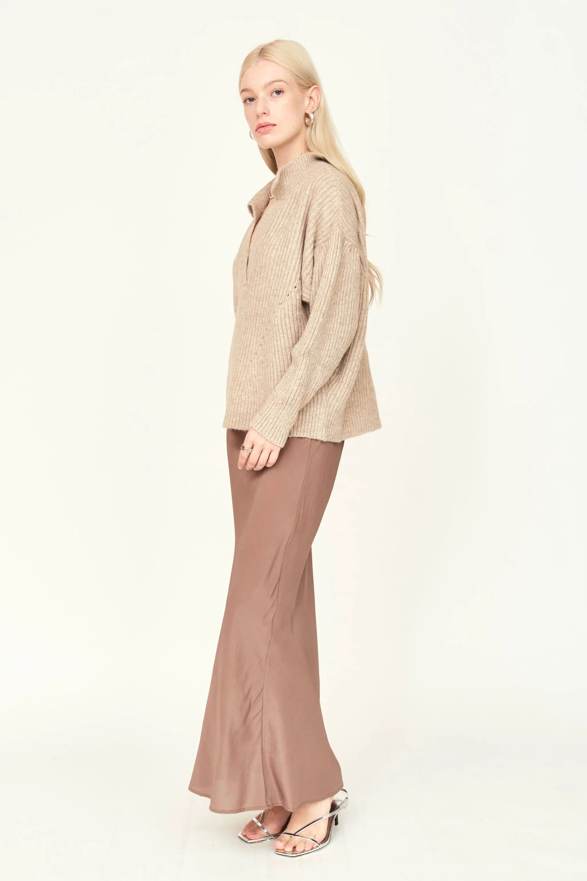 Jackson Sweater in Camel sold by Mirth product image thumbnail 3