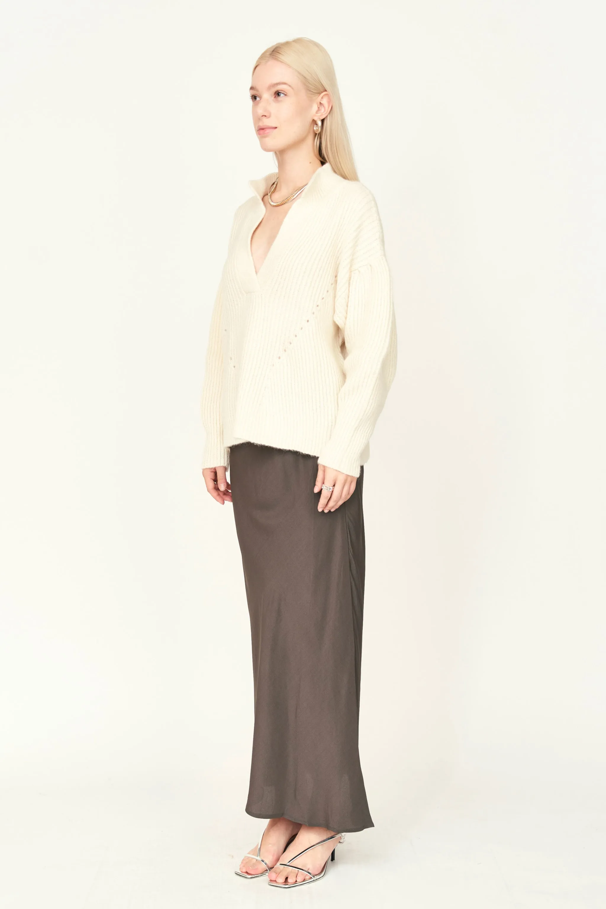 Jackson Sweater in Ivory sold by Mirth product image thumbnail 3