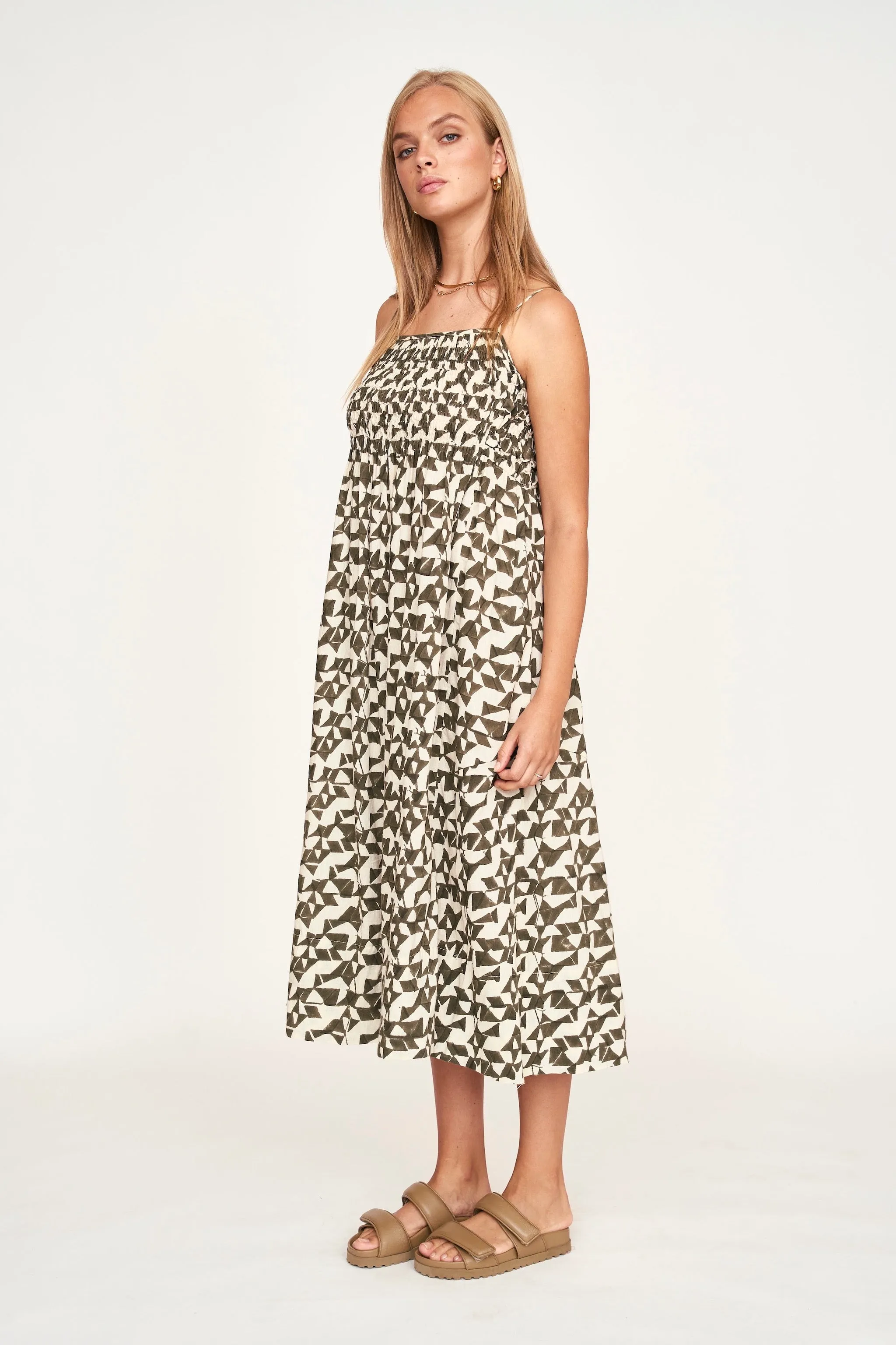 Janeiro Dress in Seaglass in Branch sold by Mirth product image thumbnail 5