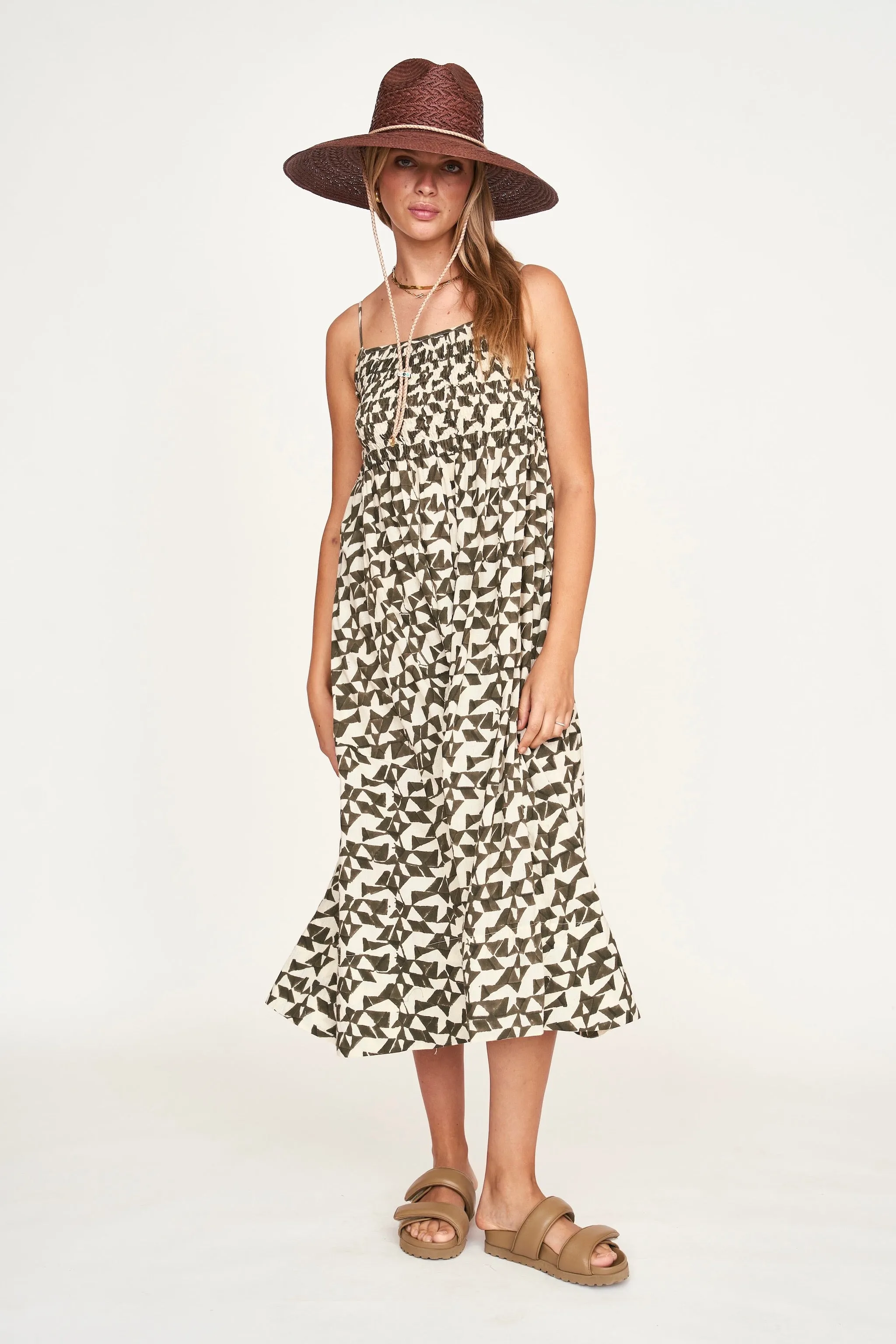 Janeiro Dress in Seaglass in Branch sold by Mirth product image thumbnail 3