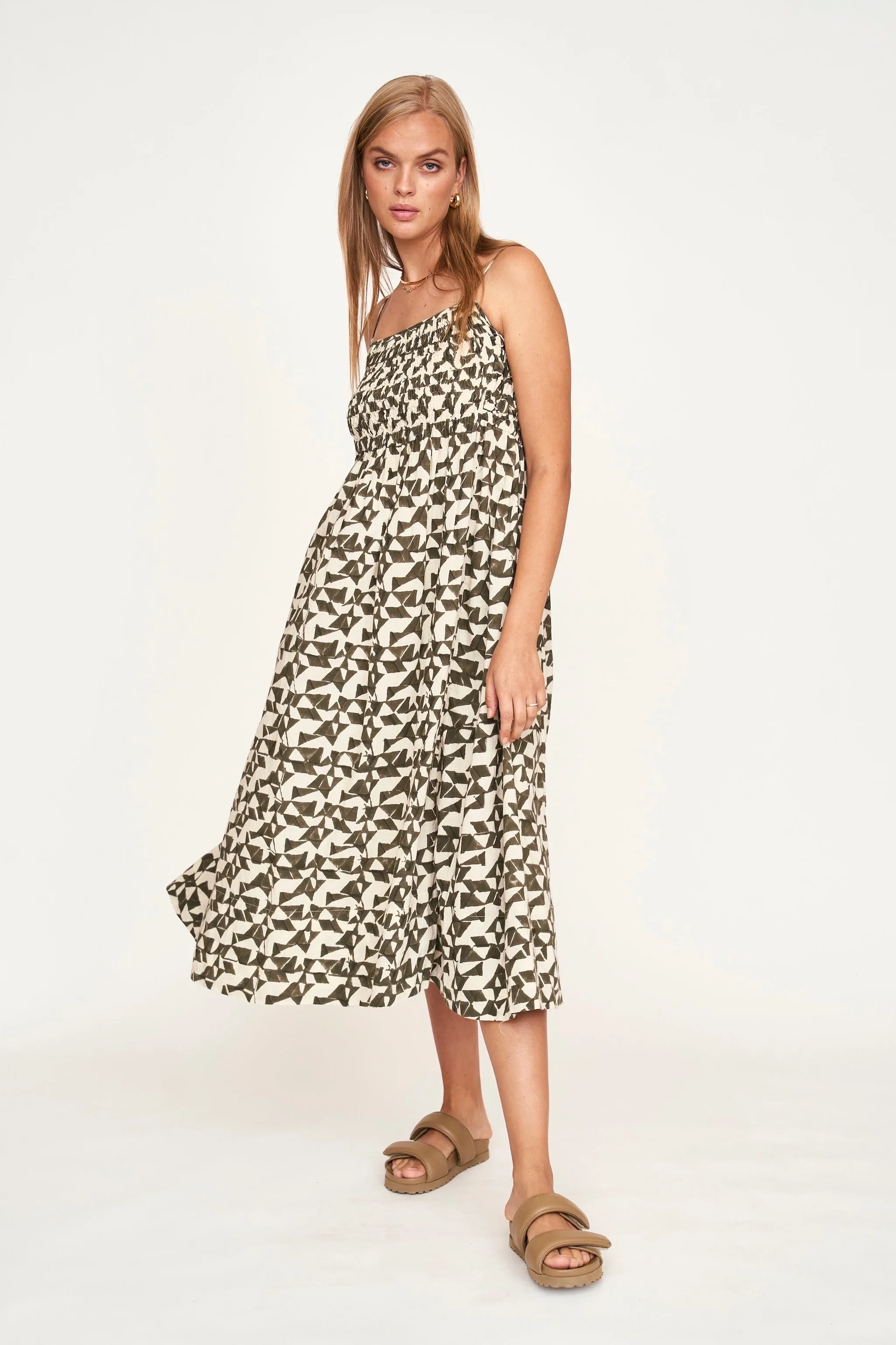 Janeiro Dress in Seaglass in Branch sold by Mirth product image thumbnail 4