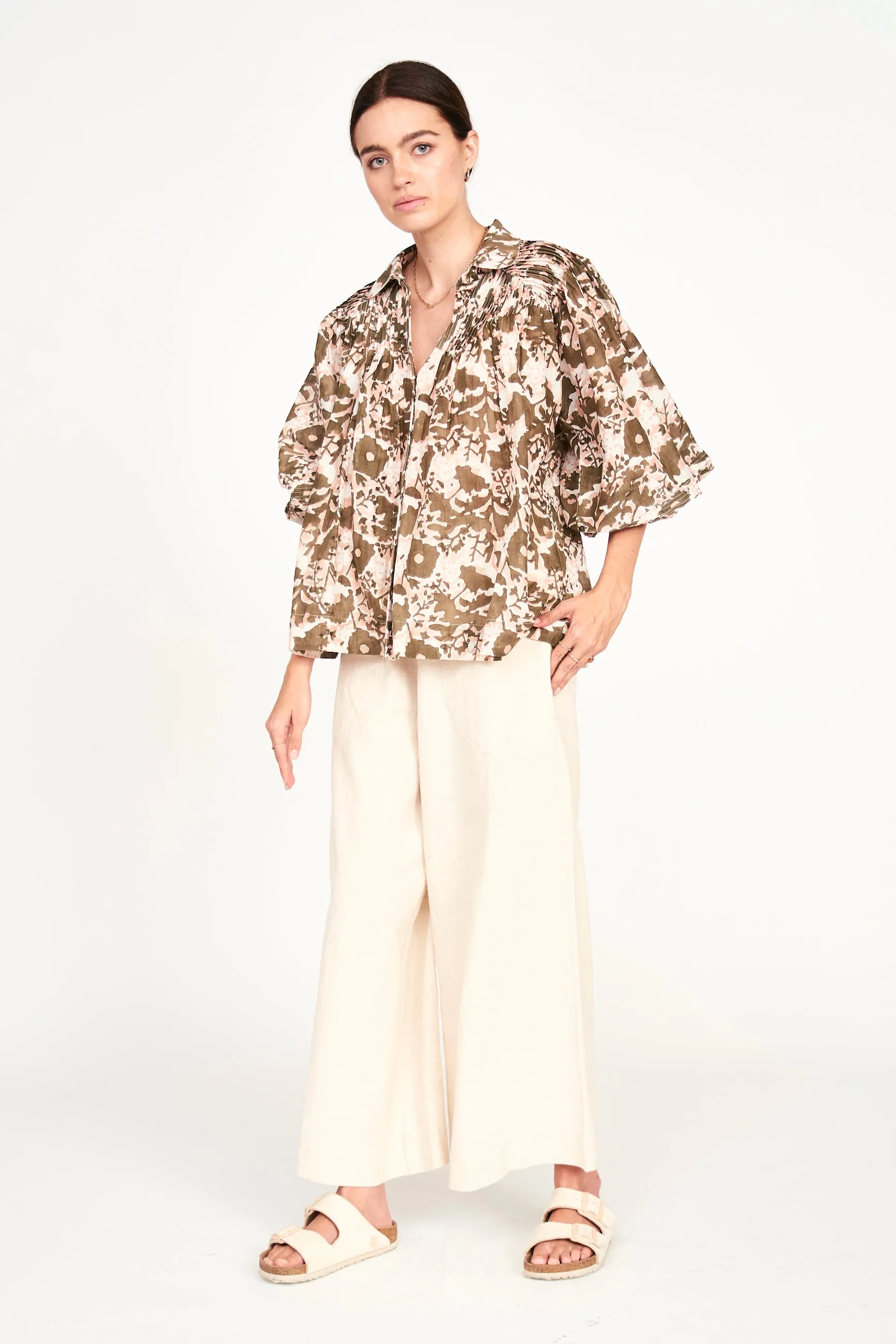 Kerala Blouse in Garden Bloom sold by Mirth