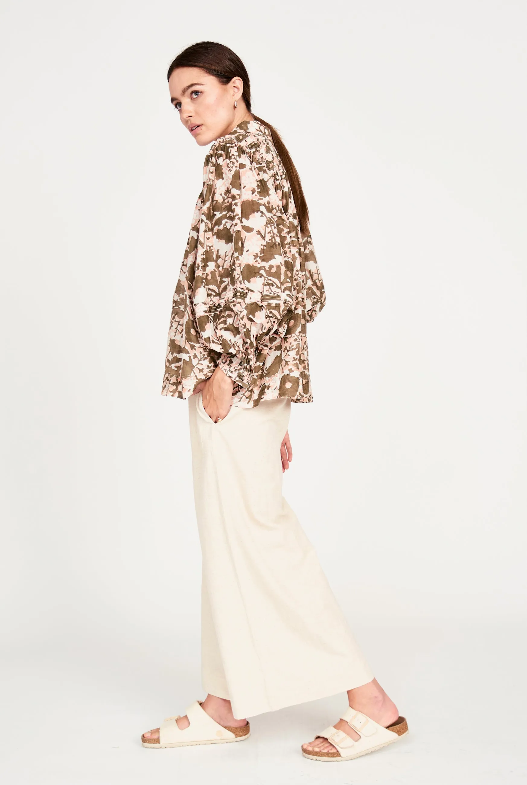 Kerala Blouse in Garden Bloom sold by Mirth product image thumbnail 3