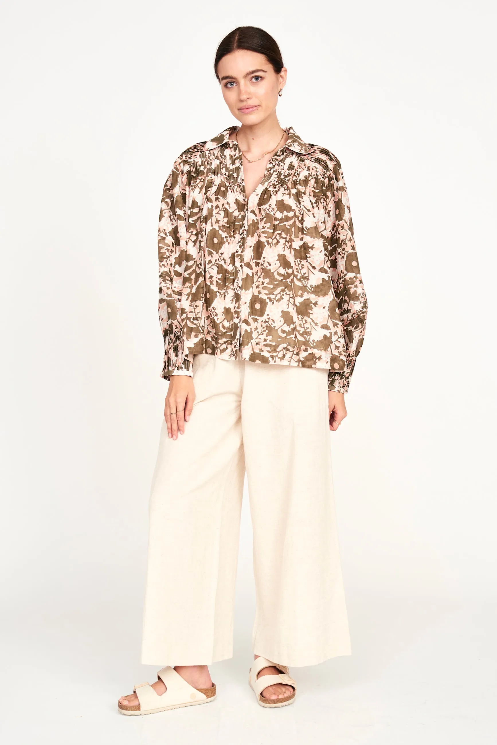 Kerala Blouse in Garden Bloom sold by Mirth product image thumbnail 4