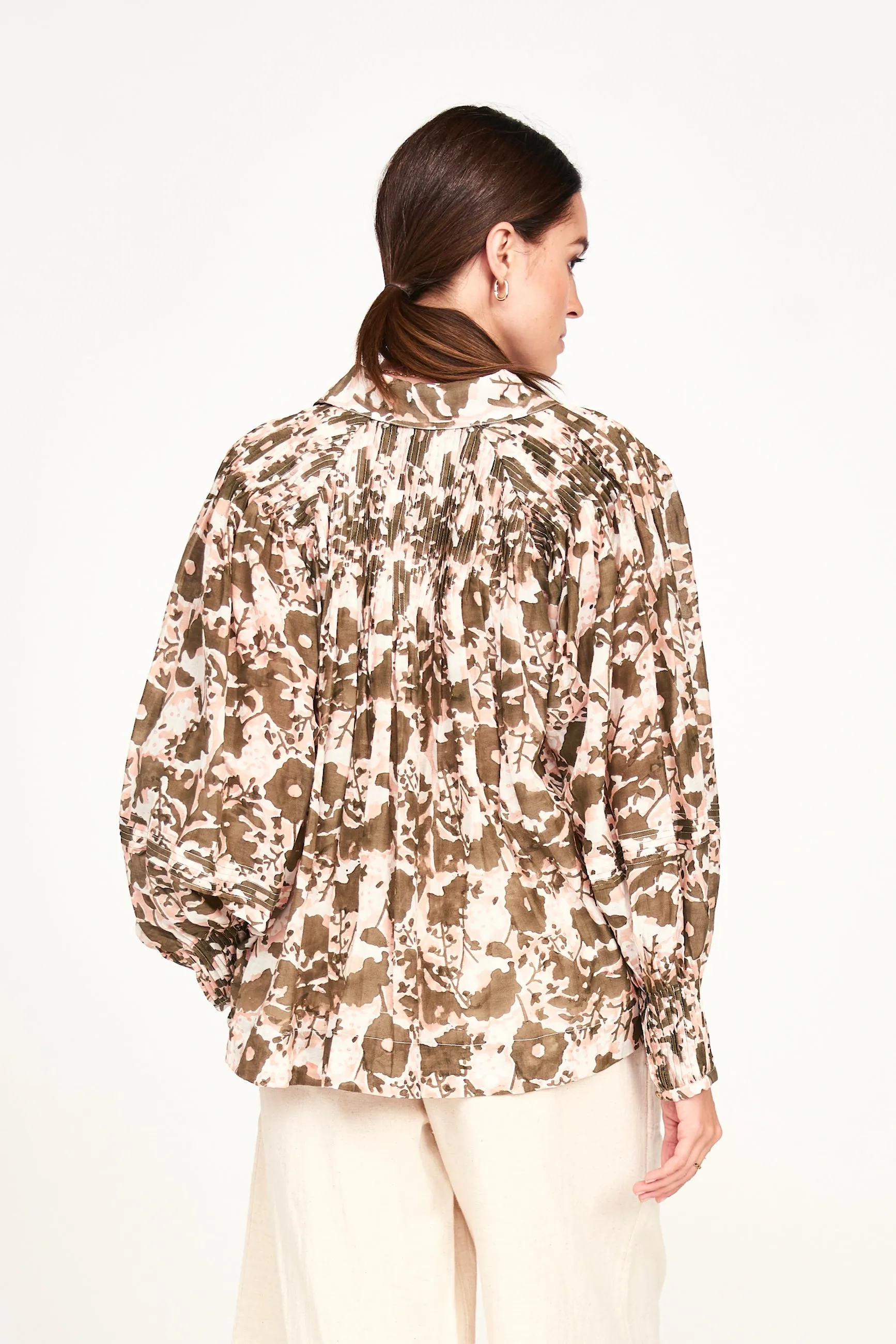 Kerala Blouse in Garden Bloom sold by Mirth product image thumbnail 5