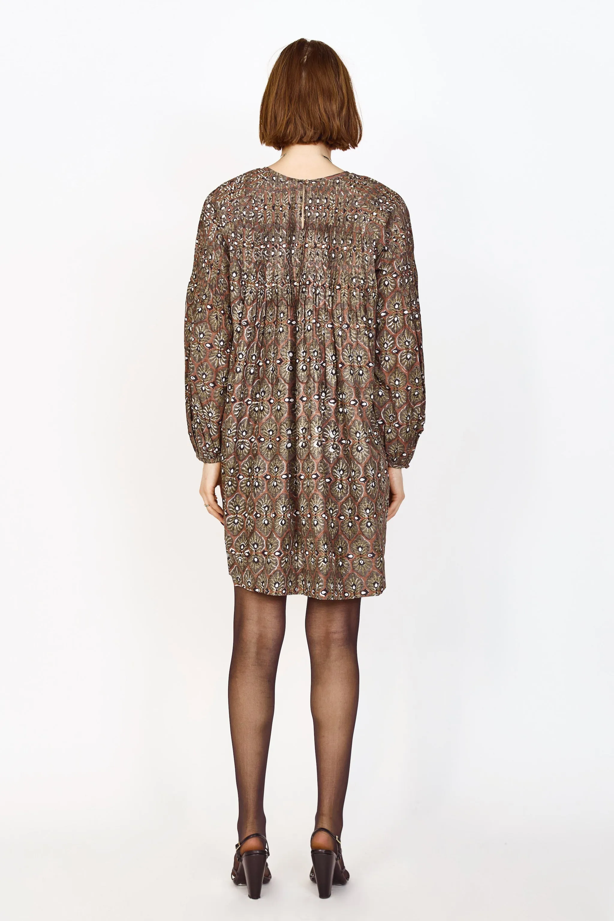 Kerala Dress in Chestnut Shisha sold by Mirth product image thumbnail 4