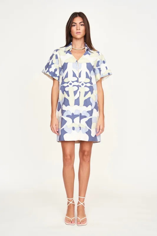 Kiawah Dress in Marsh sold by Mirth