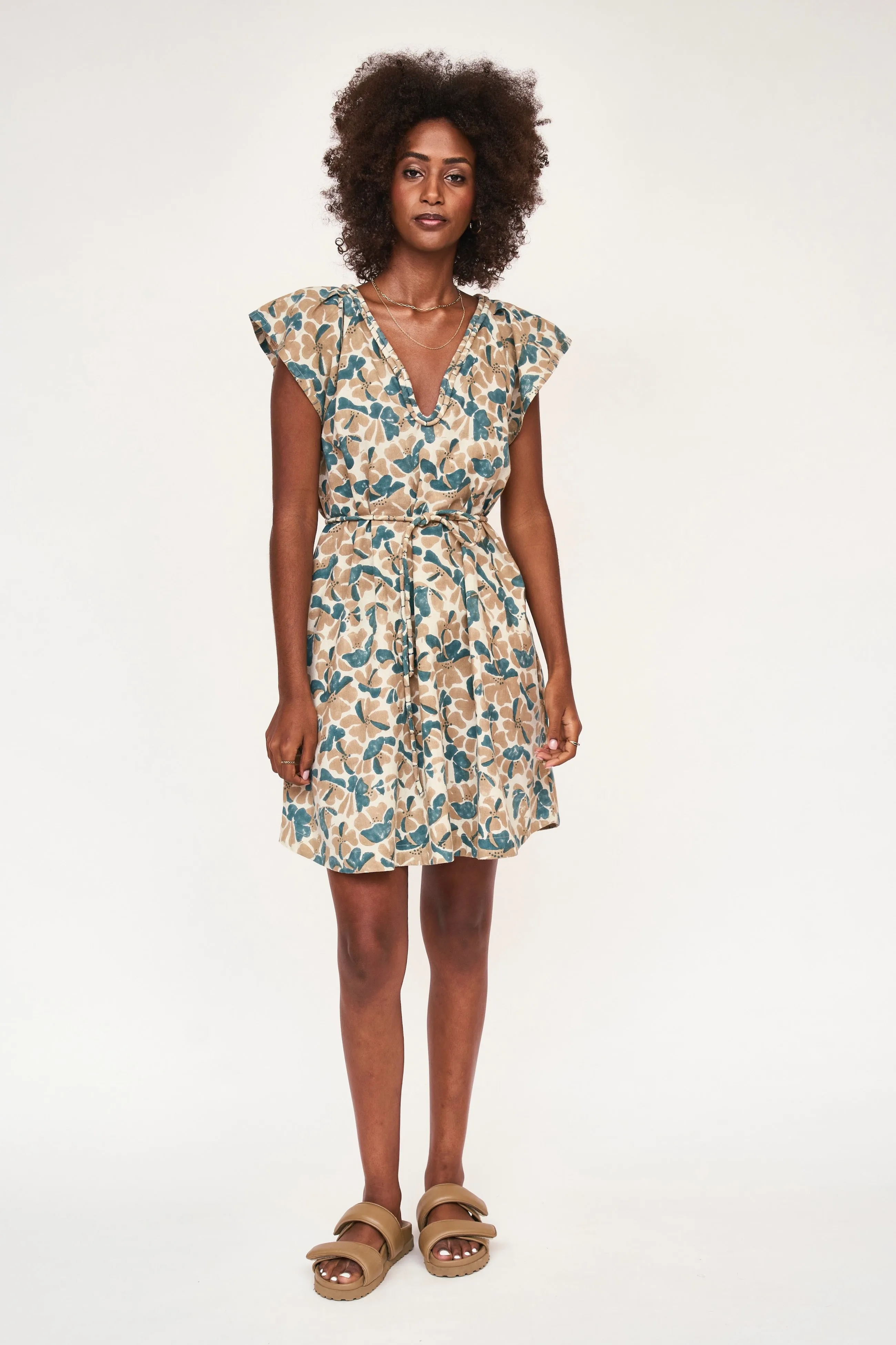 Komodo Dress in Plumeria sold by Mirth